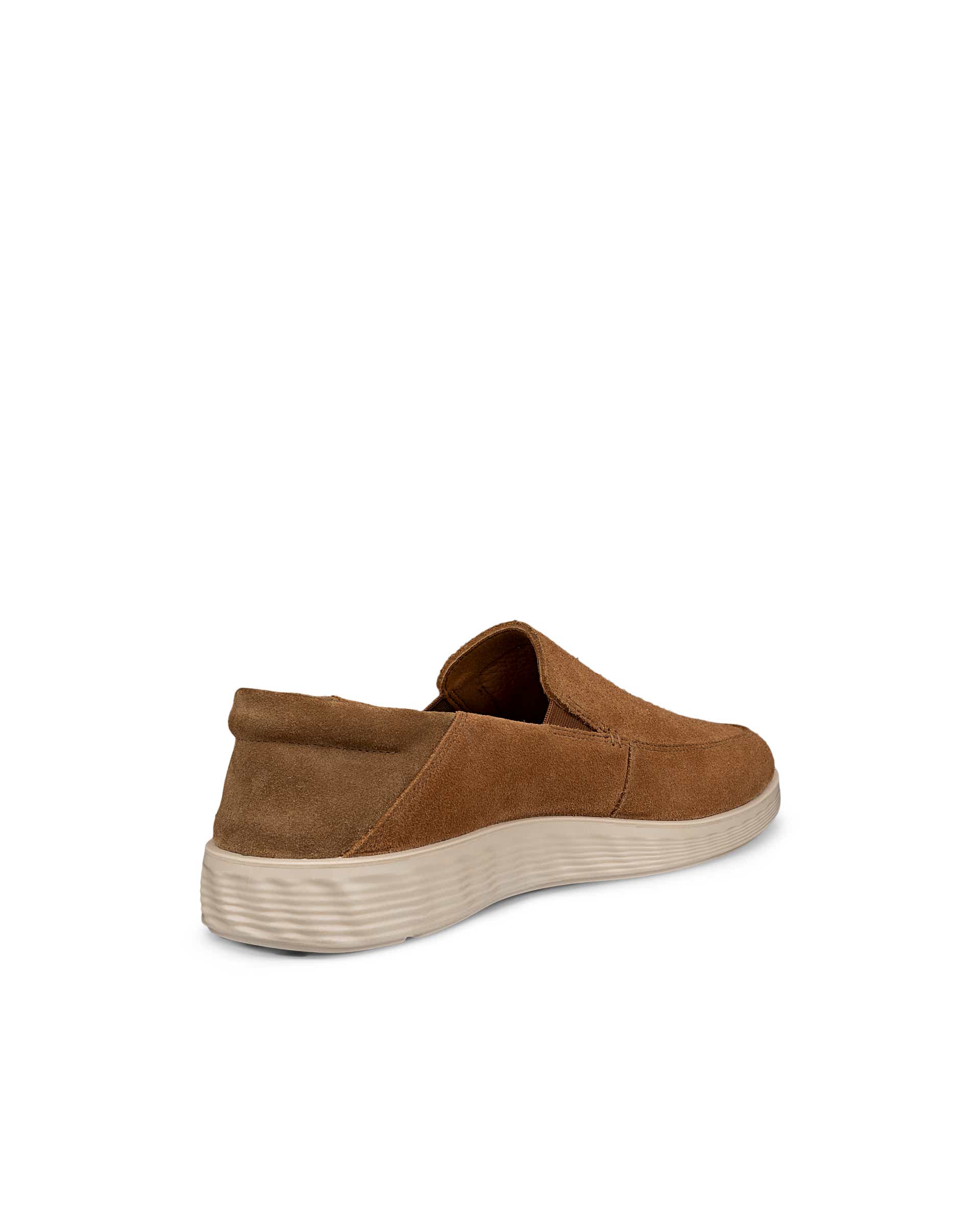 Men's ECCO® S Lite Hybrid Suede Slip-On - Brown - Back