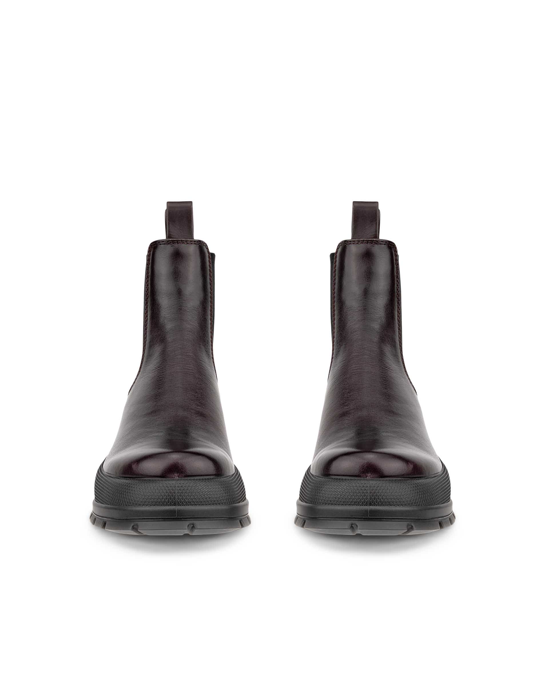 ECCO® TRACK 30 Damen Chelsea Boot aus Leder - Braun - Front pair