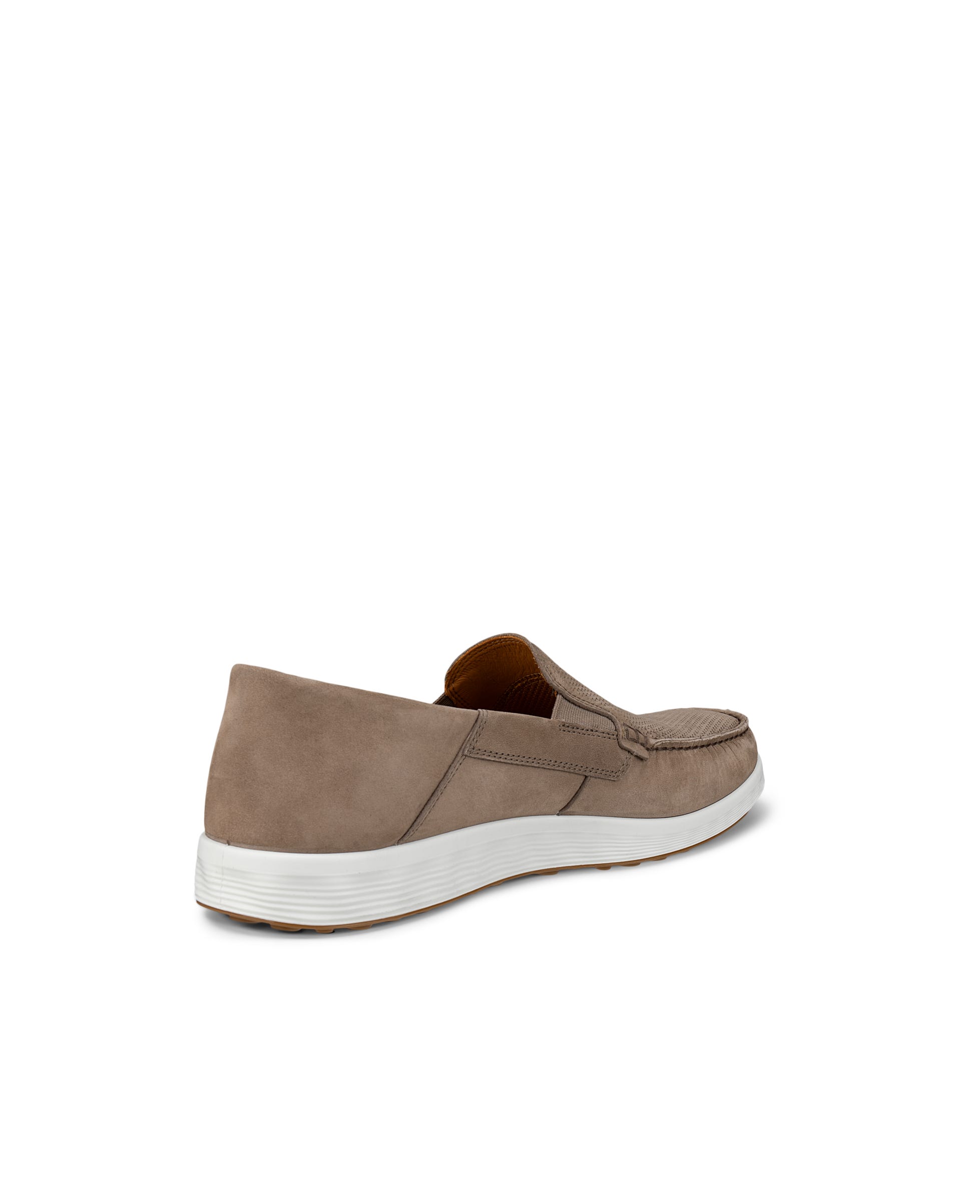 ECCO® S LITE MOC mocassins nubuck pour homme - Brun - Back