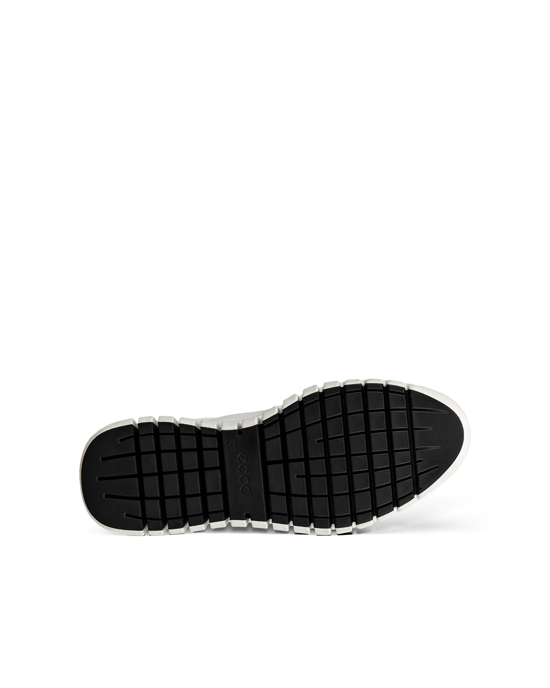 Women's ECCO® Gruuv Leather Sneaker - White - Sole