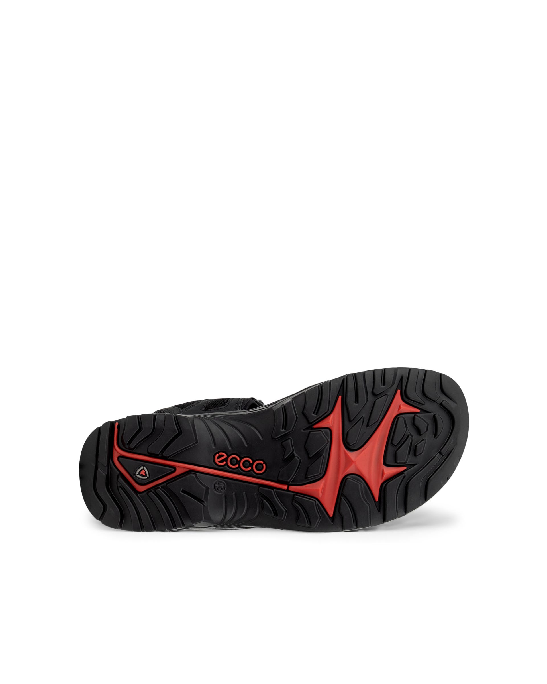 Men's ECCO® Offroad Textile Two Strap Sandal - Black - Sole