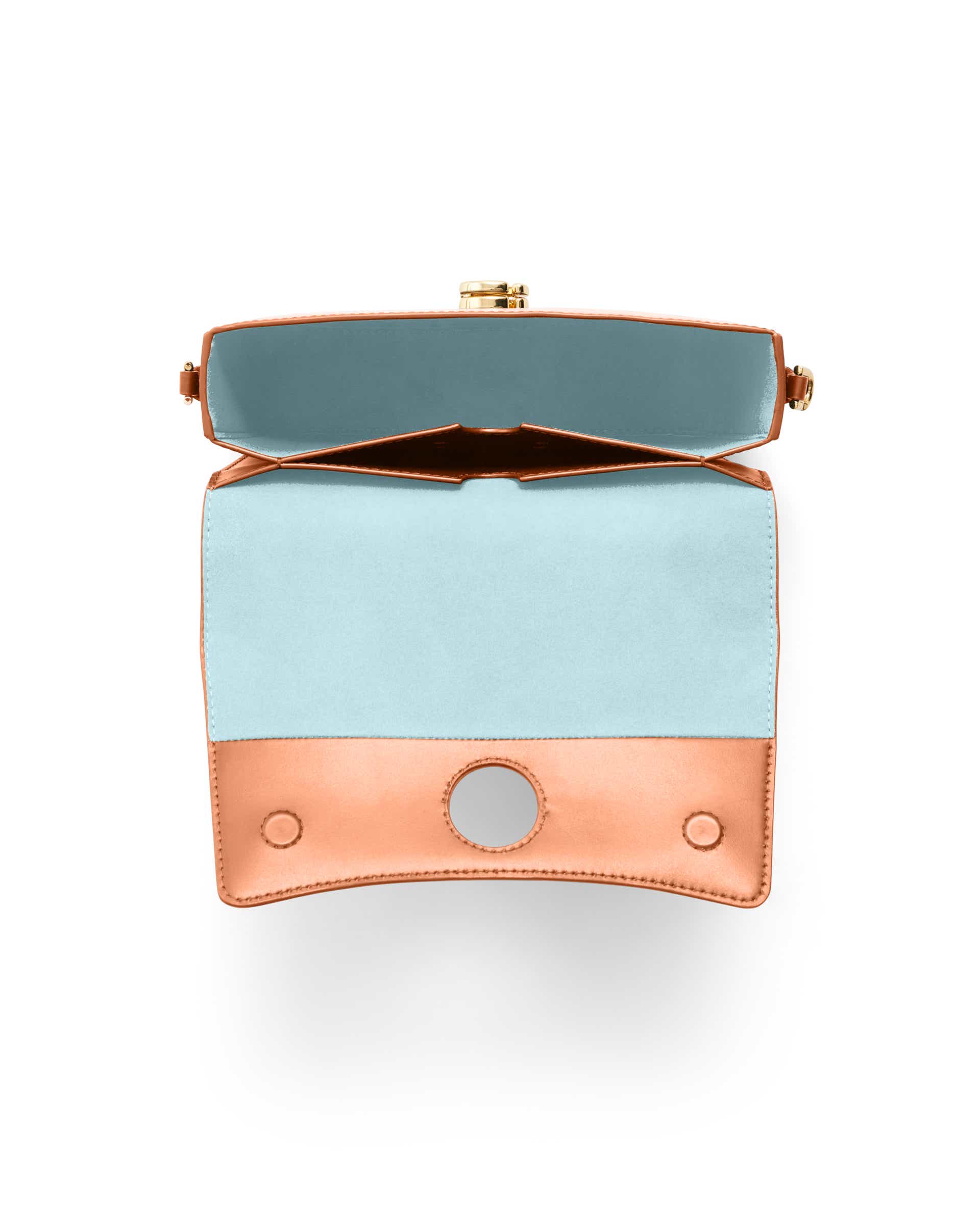 Skórzana torebka przez ramię ECCO® Pinch Bag - Brązowy - Birdeye