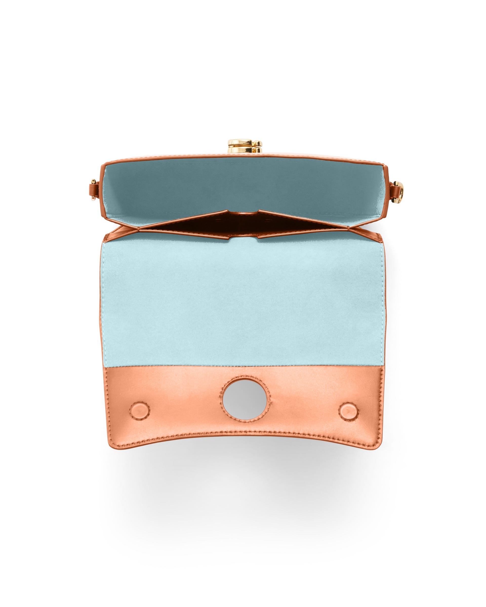 Skórzana torebka przez ramię ECCO® Pinch Bag - Brązowy - Birdeye