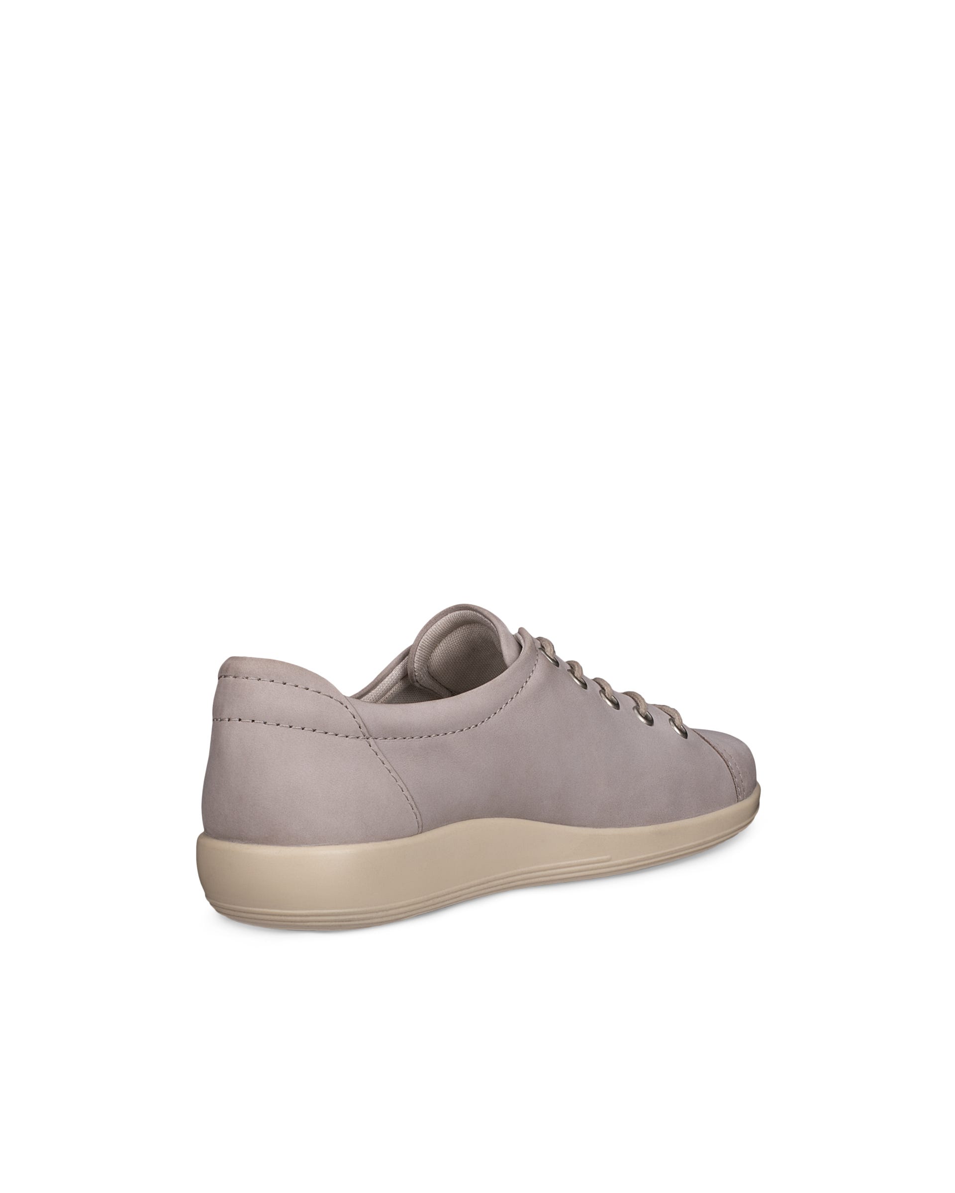ECCO SOFT 2.0 LACE SHOE - Grey - Outside