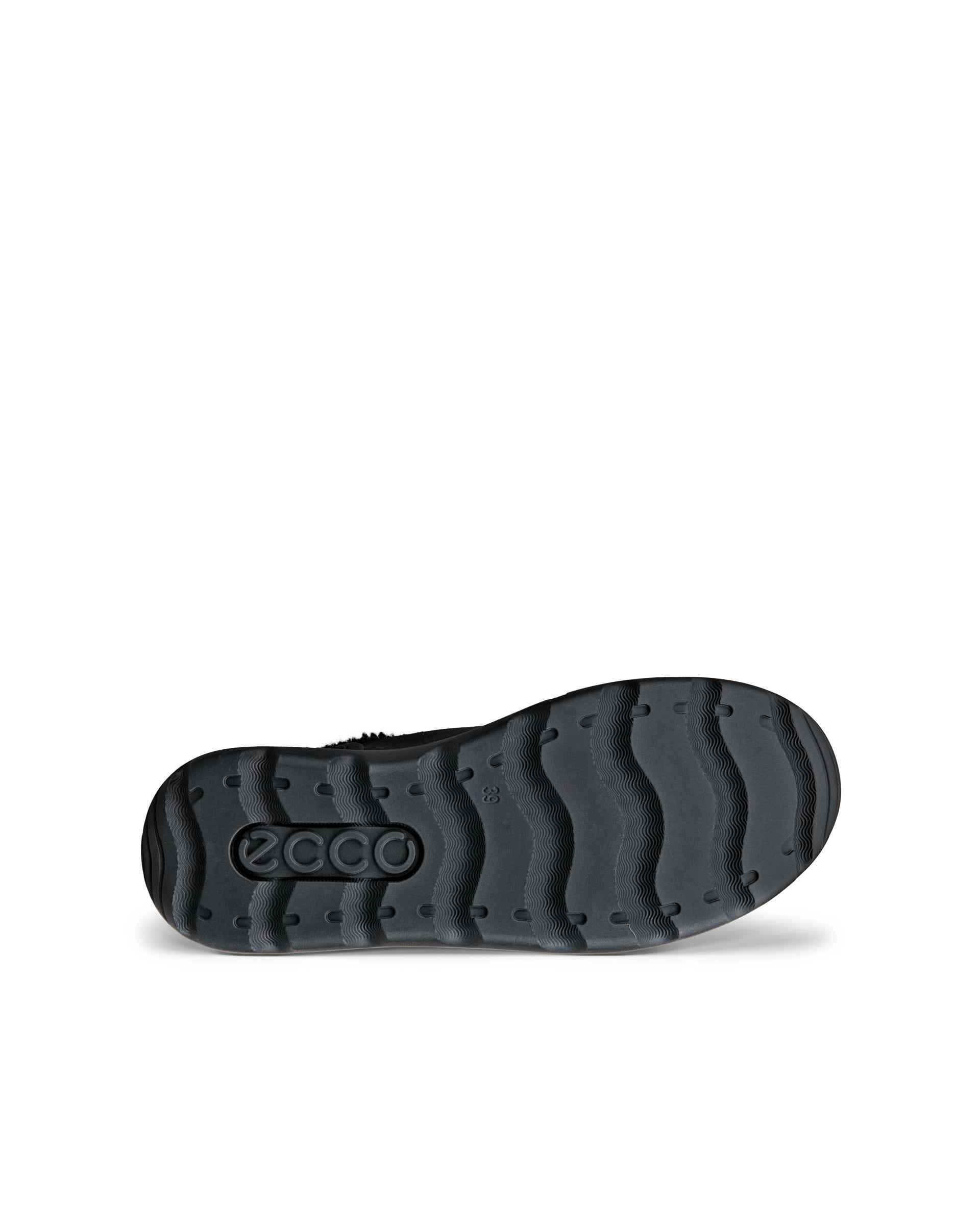 Naisten ECCO® GLACIA vedenkestävä mokkanahkaiset -talvinilkkurit - Musta - Sole