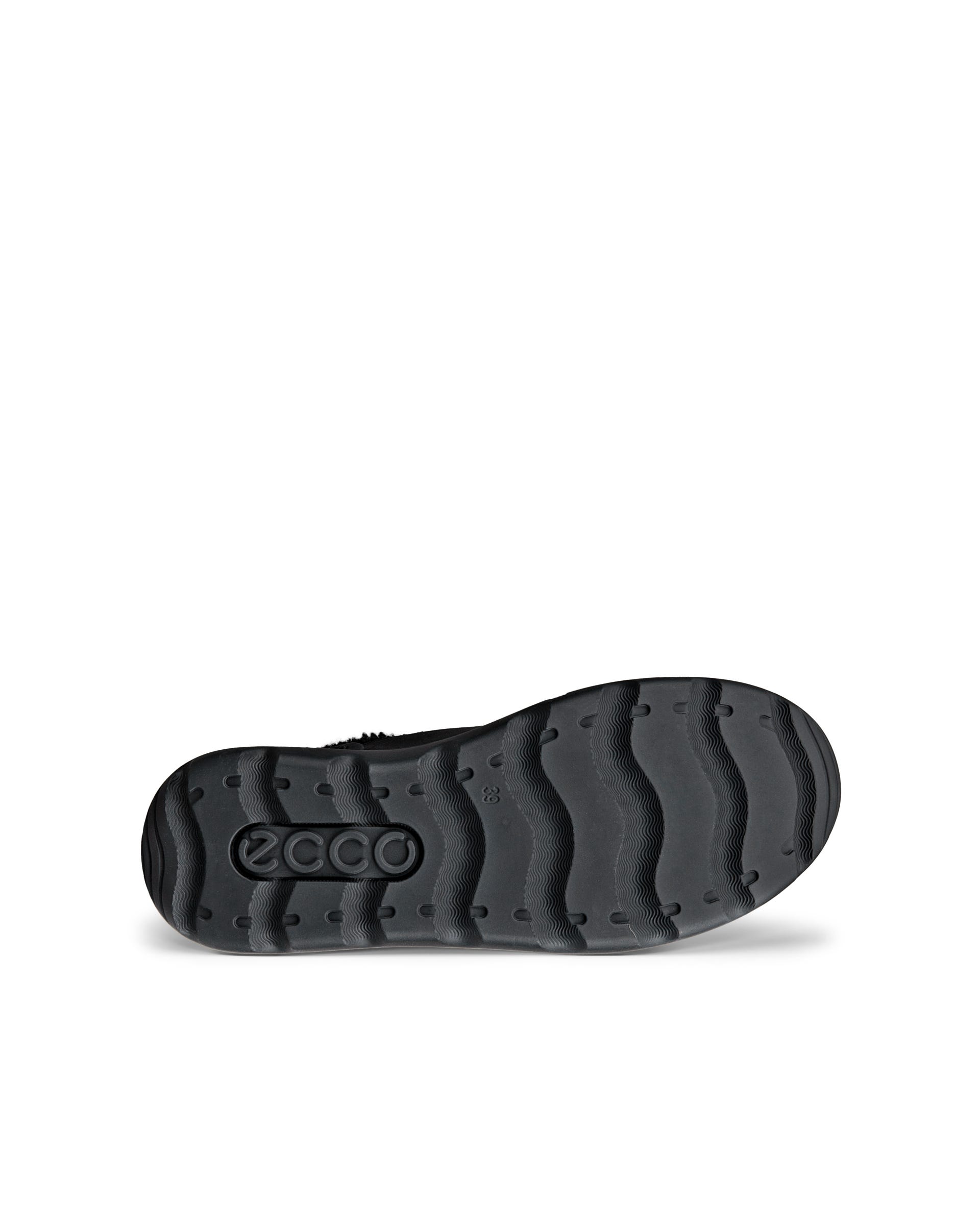 ECCO® GLACIA Vattentät vintersko i mocka dam - Svart - Outside