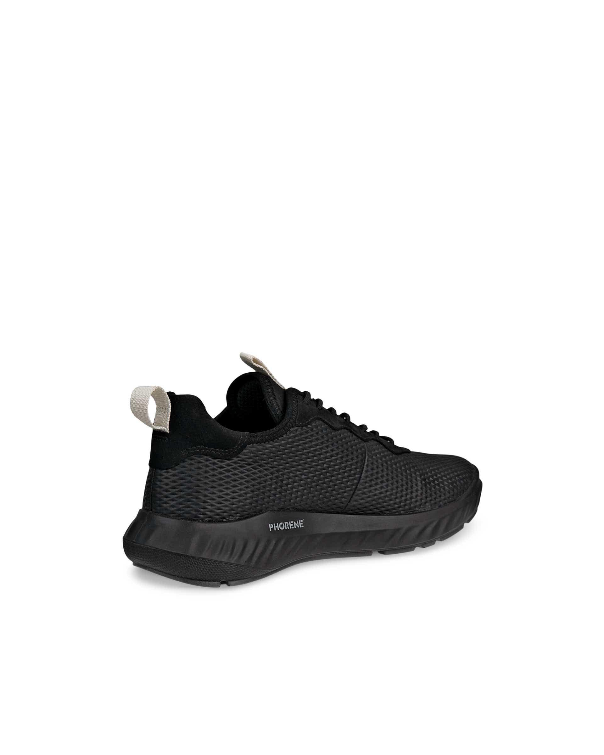 ECCO ATH 1F ウィメンズ レザースニーカー - ブラック - Back