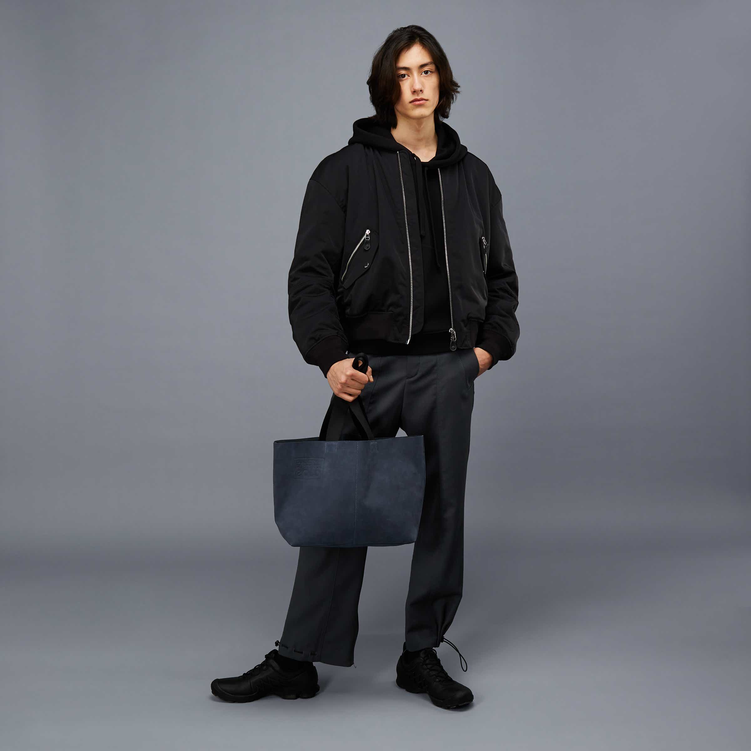 ECCO® Upcycled Leren shopper - Veelkleurig - Modelshot-1