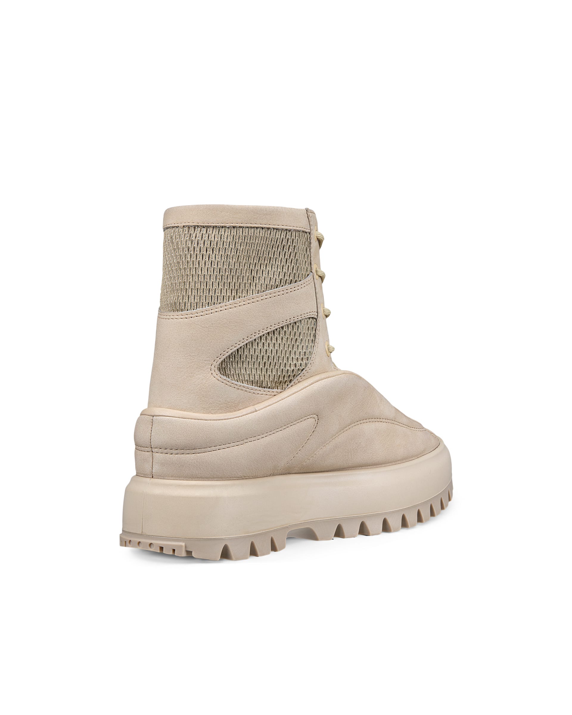 ECCO Street Ace RAL7000 ウィメンズ ヌバックブーツ - ベージュ - Back