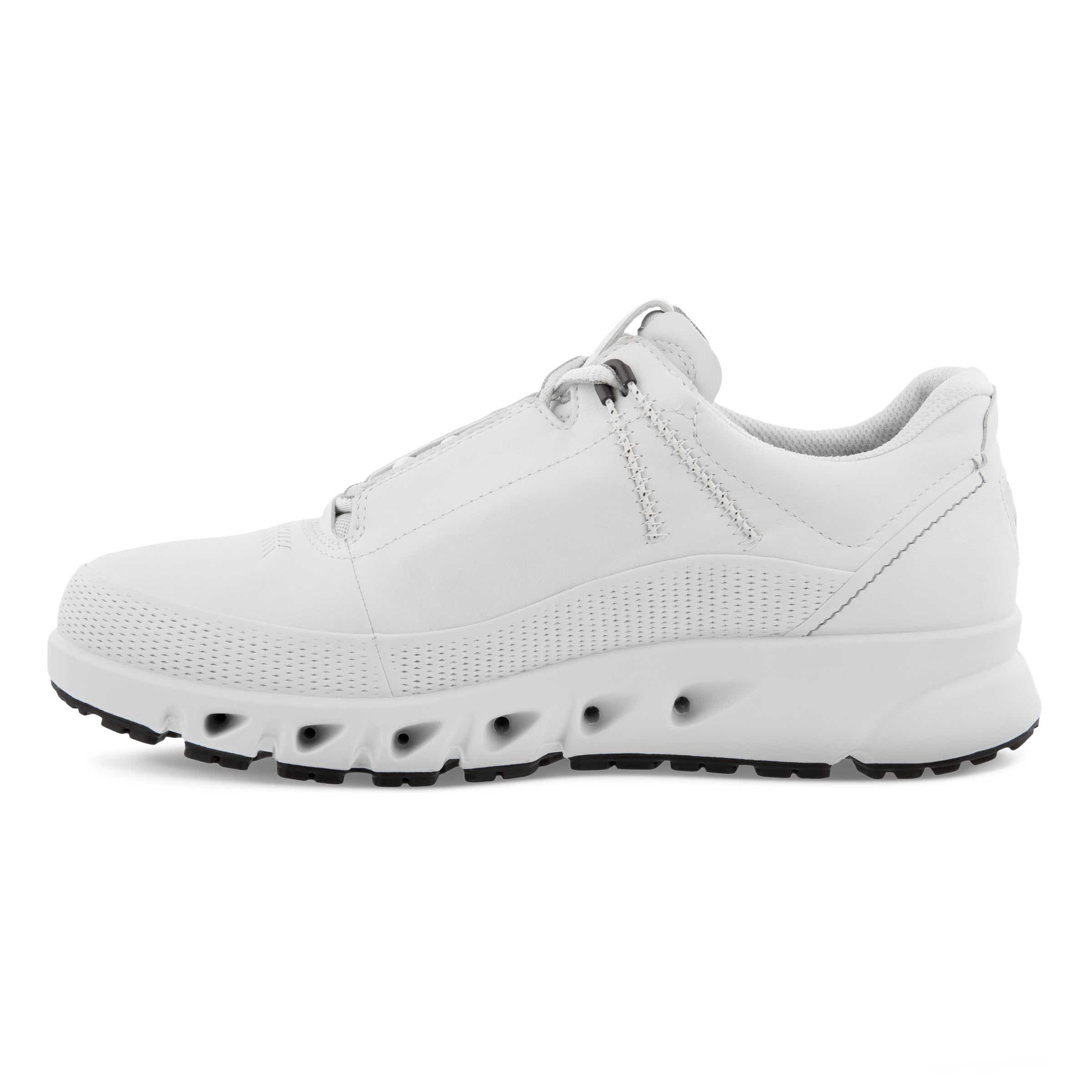 ECCO Multi Vent Low メンズ レザーGore-Texアウトドアスニーカー - ホワイト - Inside