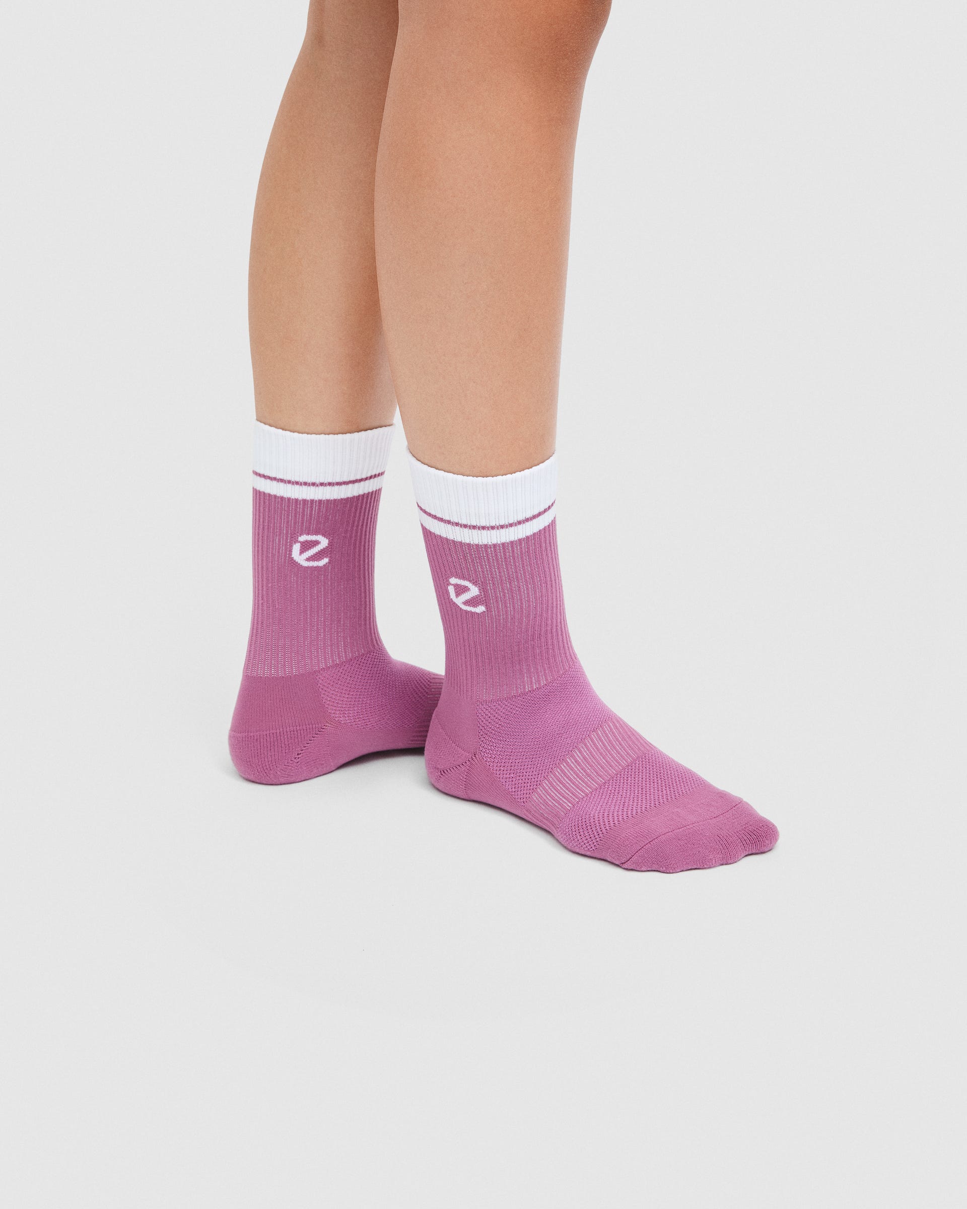 Meias 3/4 lã unisexo ECCO® ACTIVE EVERYDAY - Branco - Lifestyle image-1