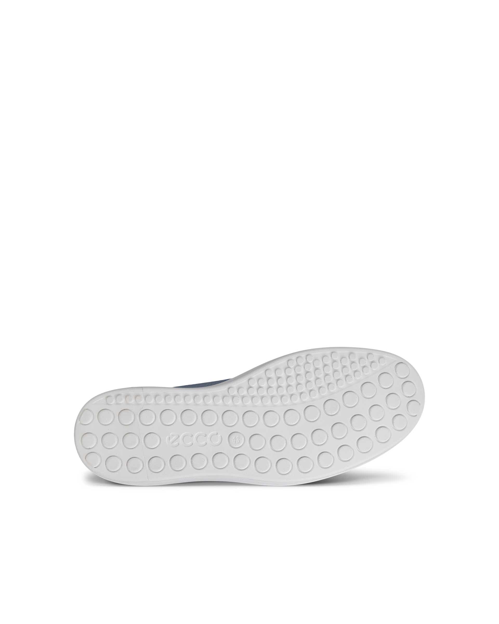 Men's ECCO® Soft 60 Leather Sneaker - Blue - Sole