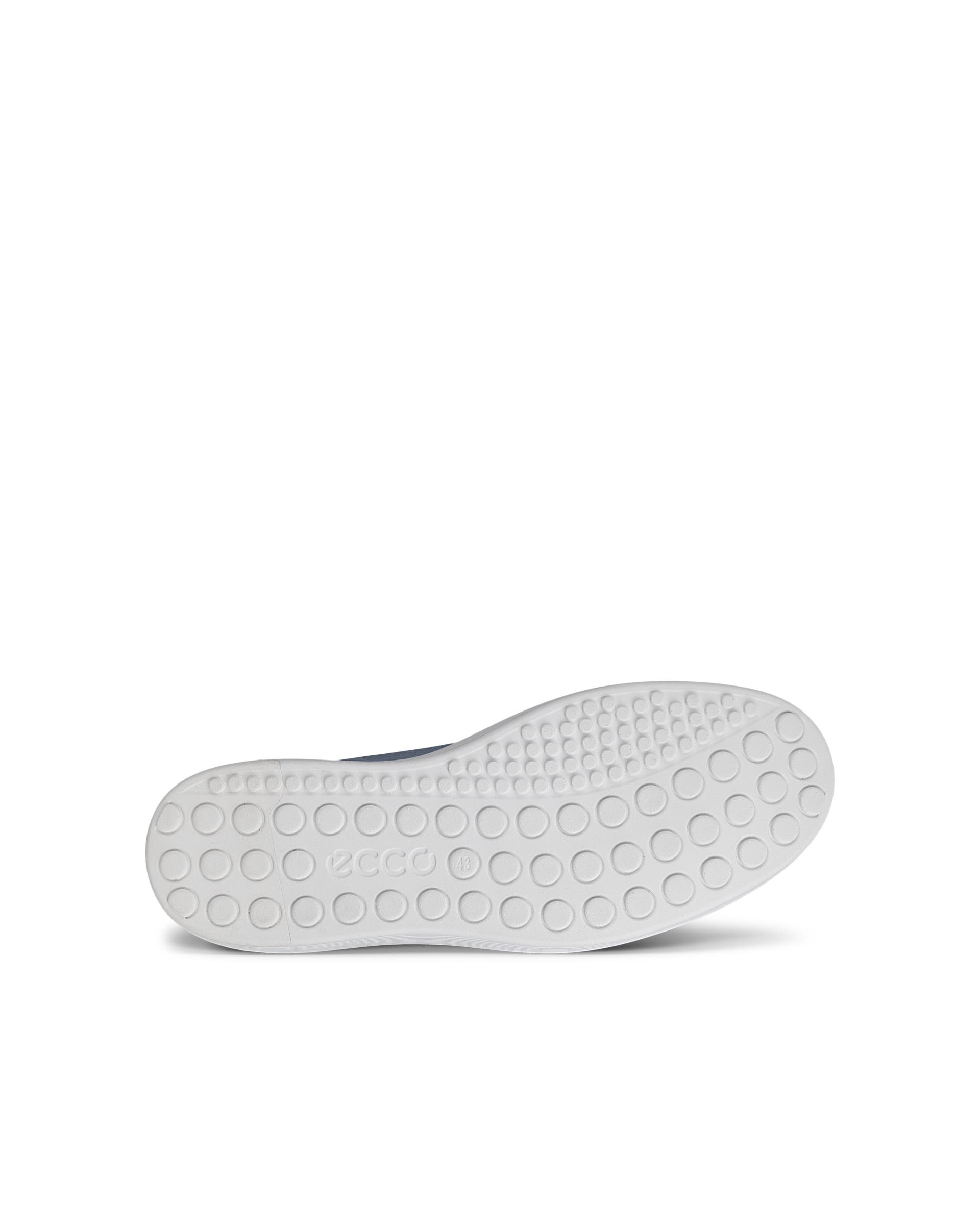 Men's ECCO® Soft 60 Leather Sneaker - Blue - Sole