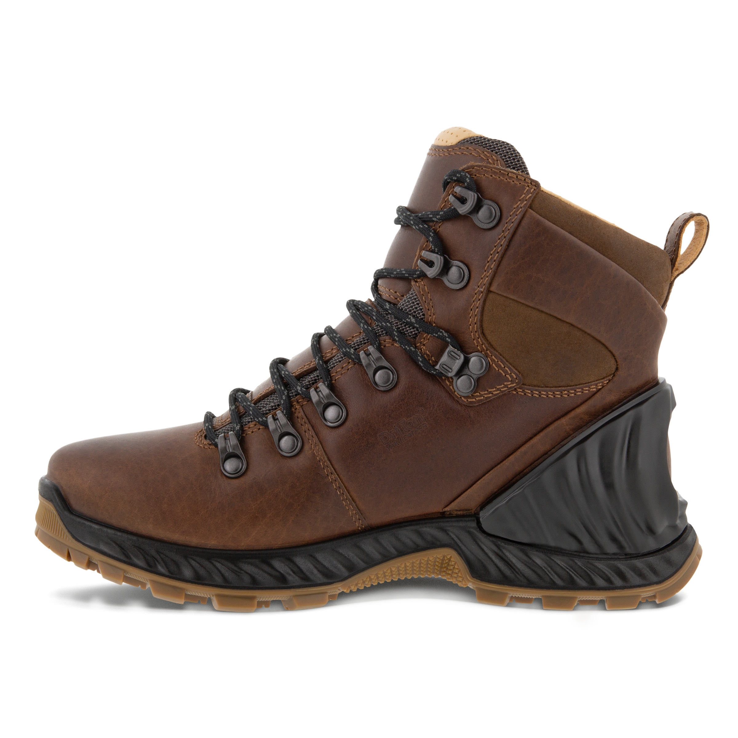 ECCO Exohike Women's Hiking Boot - Brown - Inside
