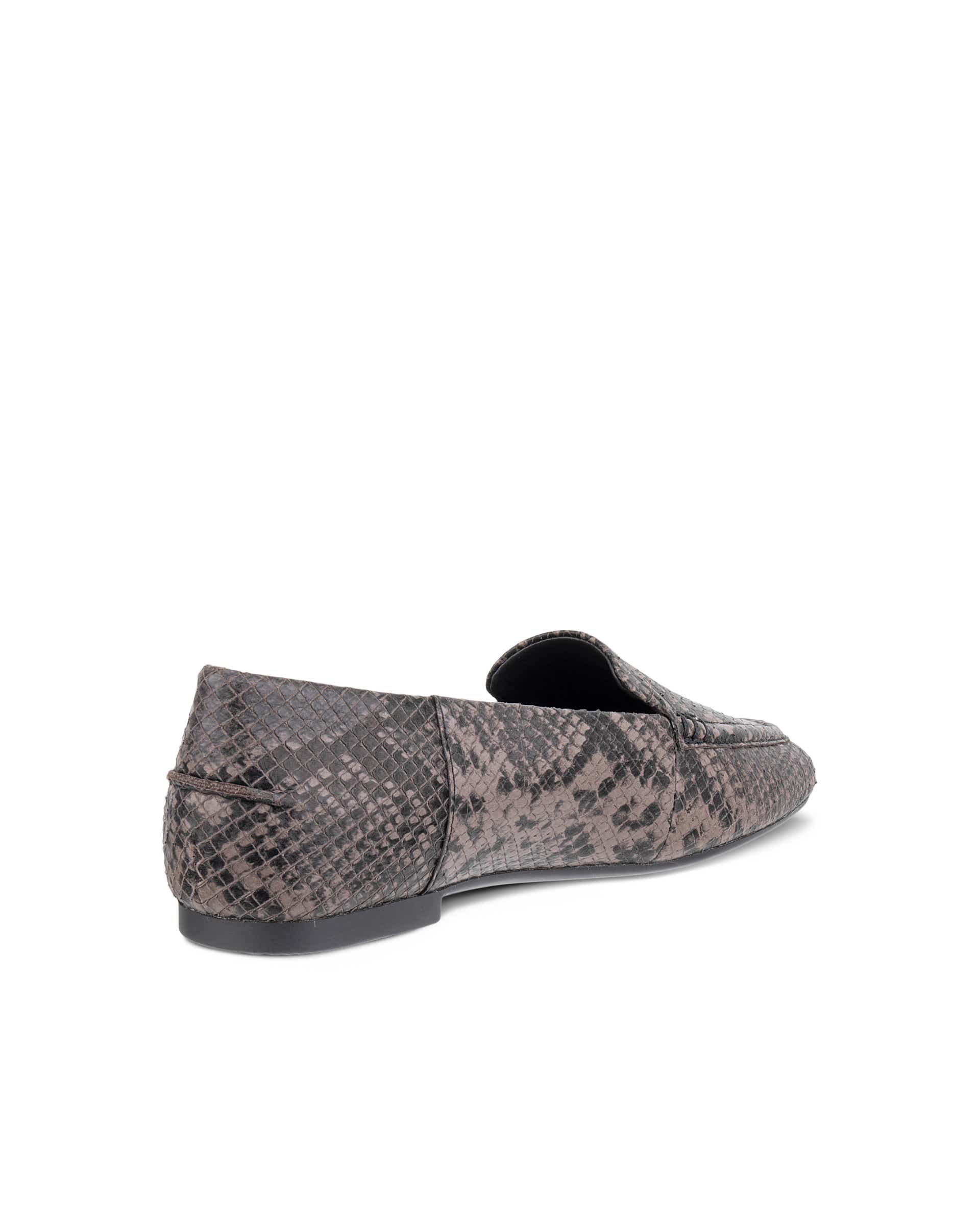 ECCO® MARGOT mocassins en cuir pour femme - Gris - Back