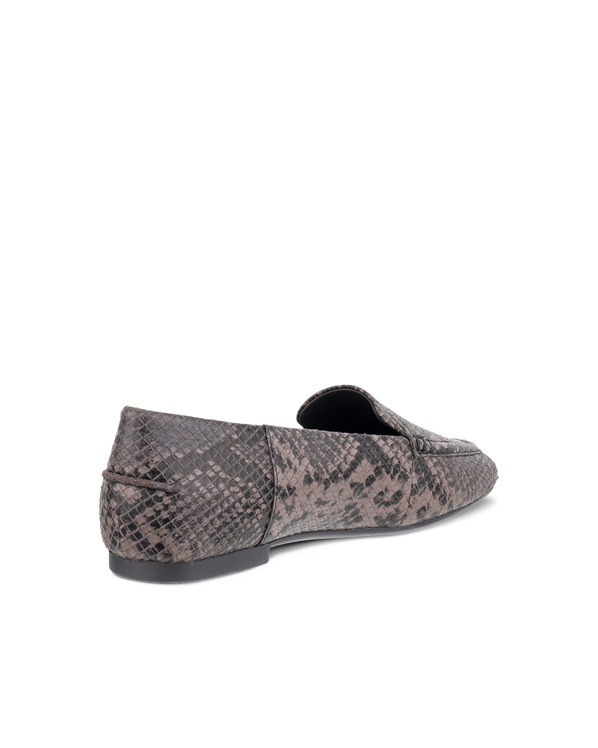 ECCO® MARGOT mocassins en cuir pour femme - Gris - Outside