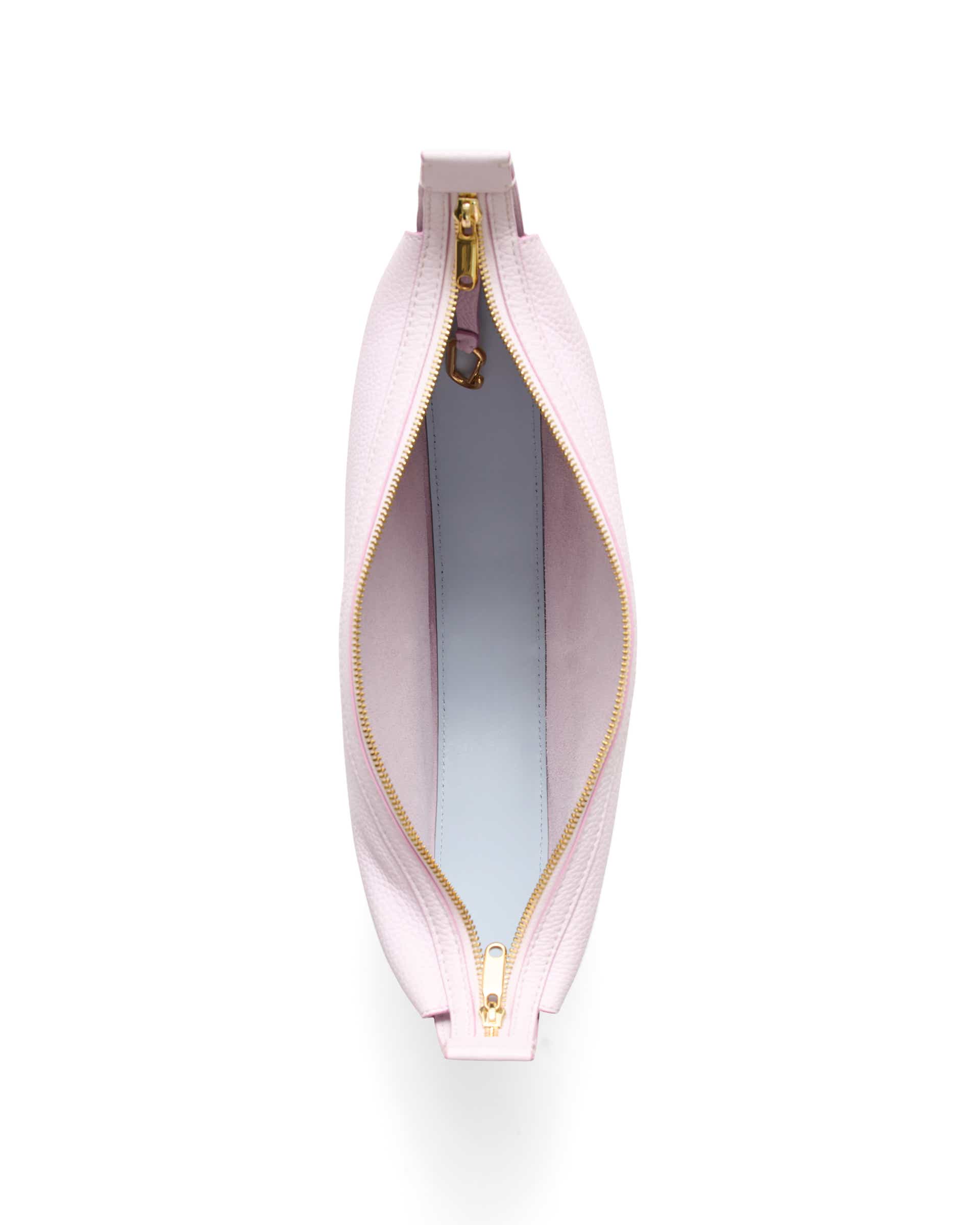 ECCO Fortune Soft Pebbled レザーショルダーバッグ | ピンク ECCO Fortune Soft Pebbled レザーショルダーバッグ | ピンク