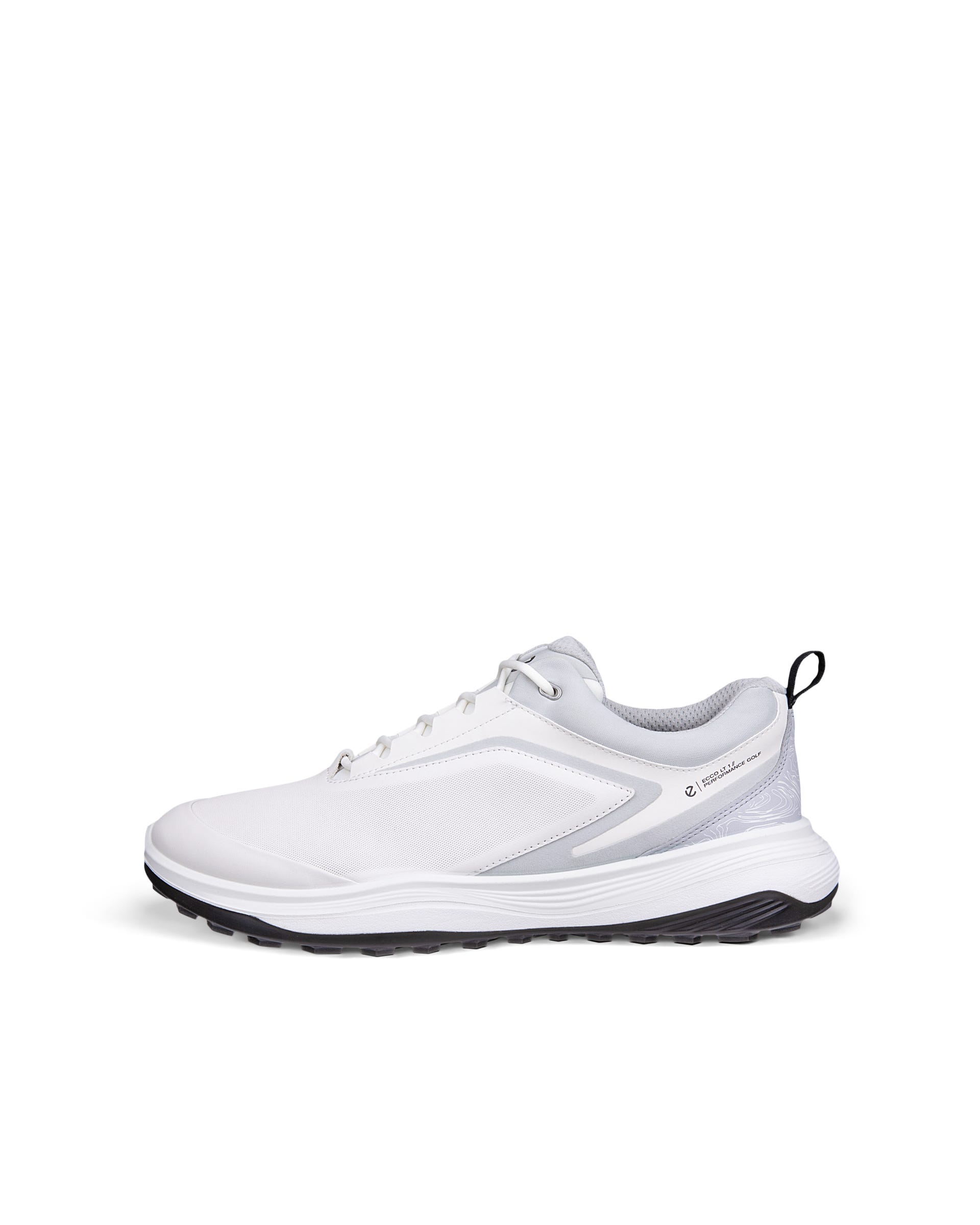 Men's ECCO® Golf LT1 Leather Waterproof Golf Shoe - White - Outside