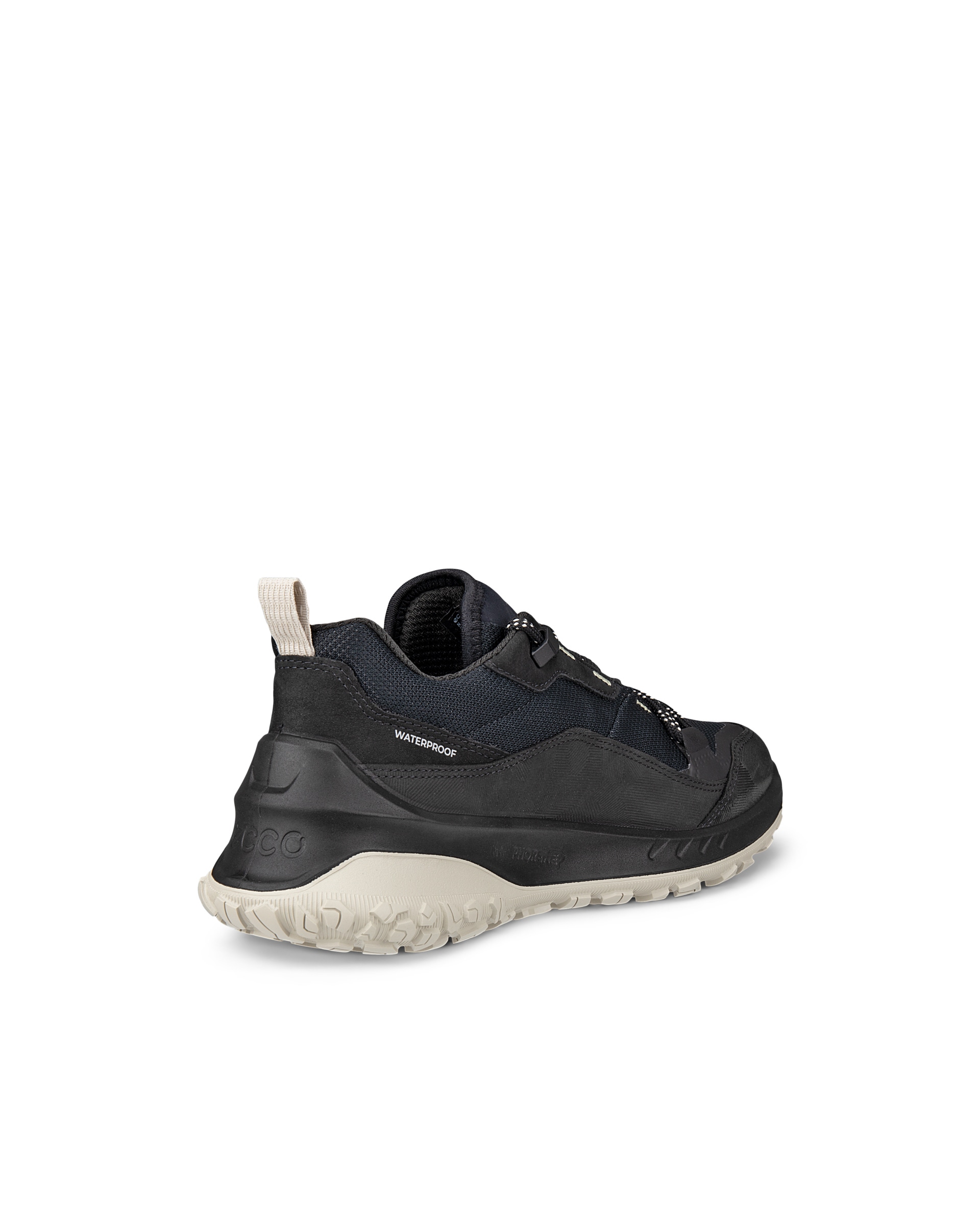 ECCO® ULT-TRN chaussures de randonnée imperméable en nubuck pour femme - Noir - Back