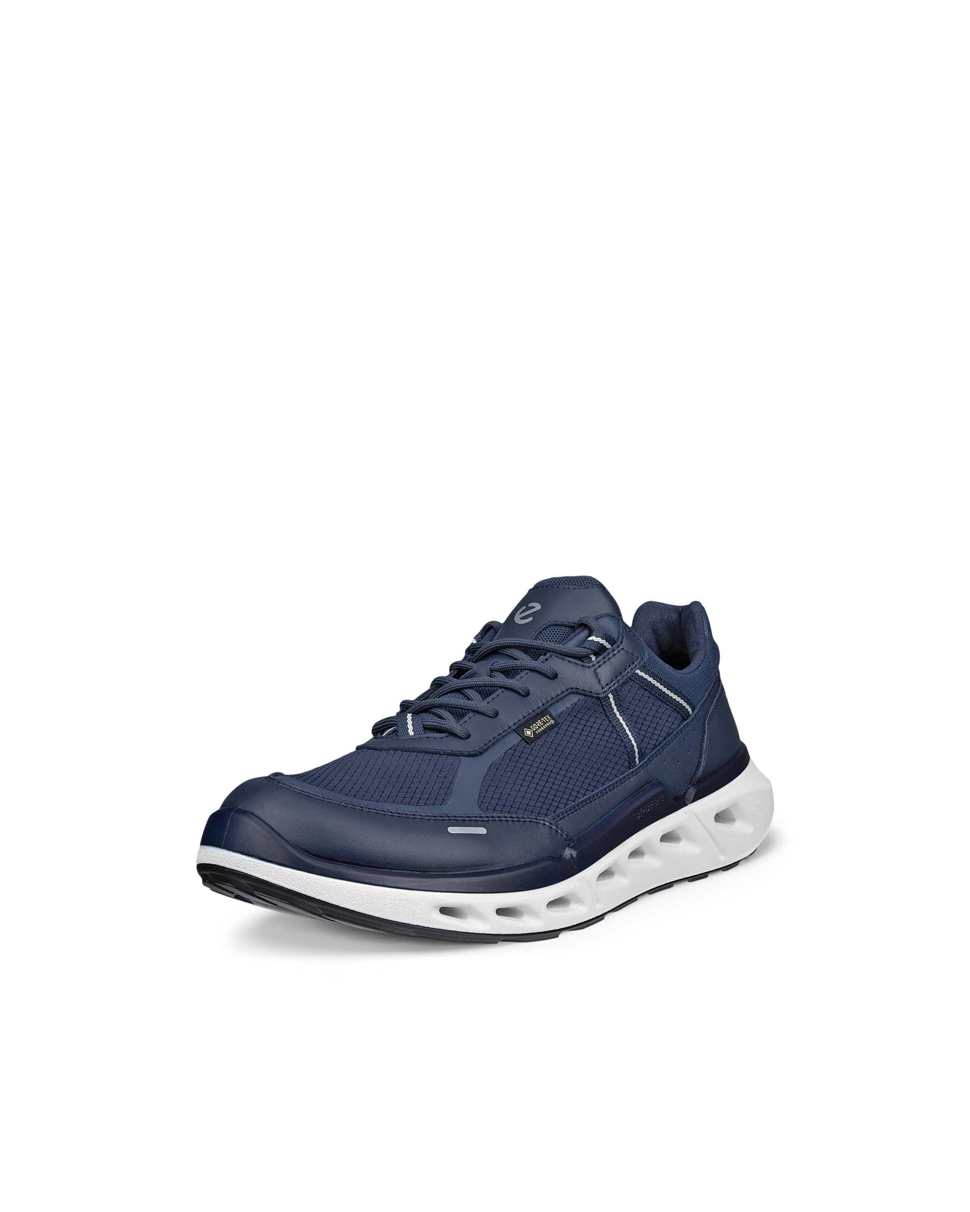 Men's ECCO® Biom 720 Leather Gore-Tex Sneaker - Blue - Main