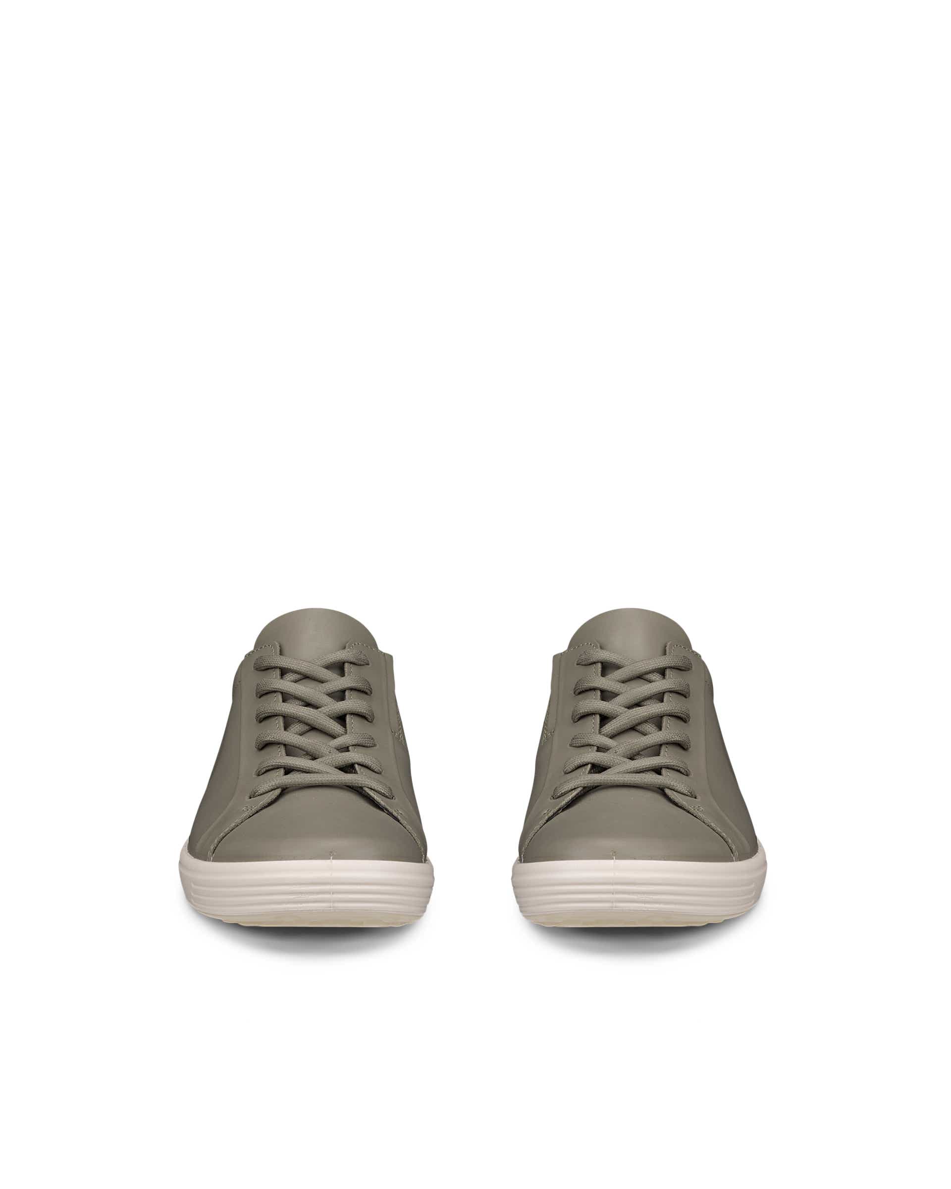 ECCO® SOFT 7 Damen Ledersneaker - Grün - Front pair