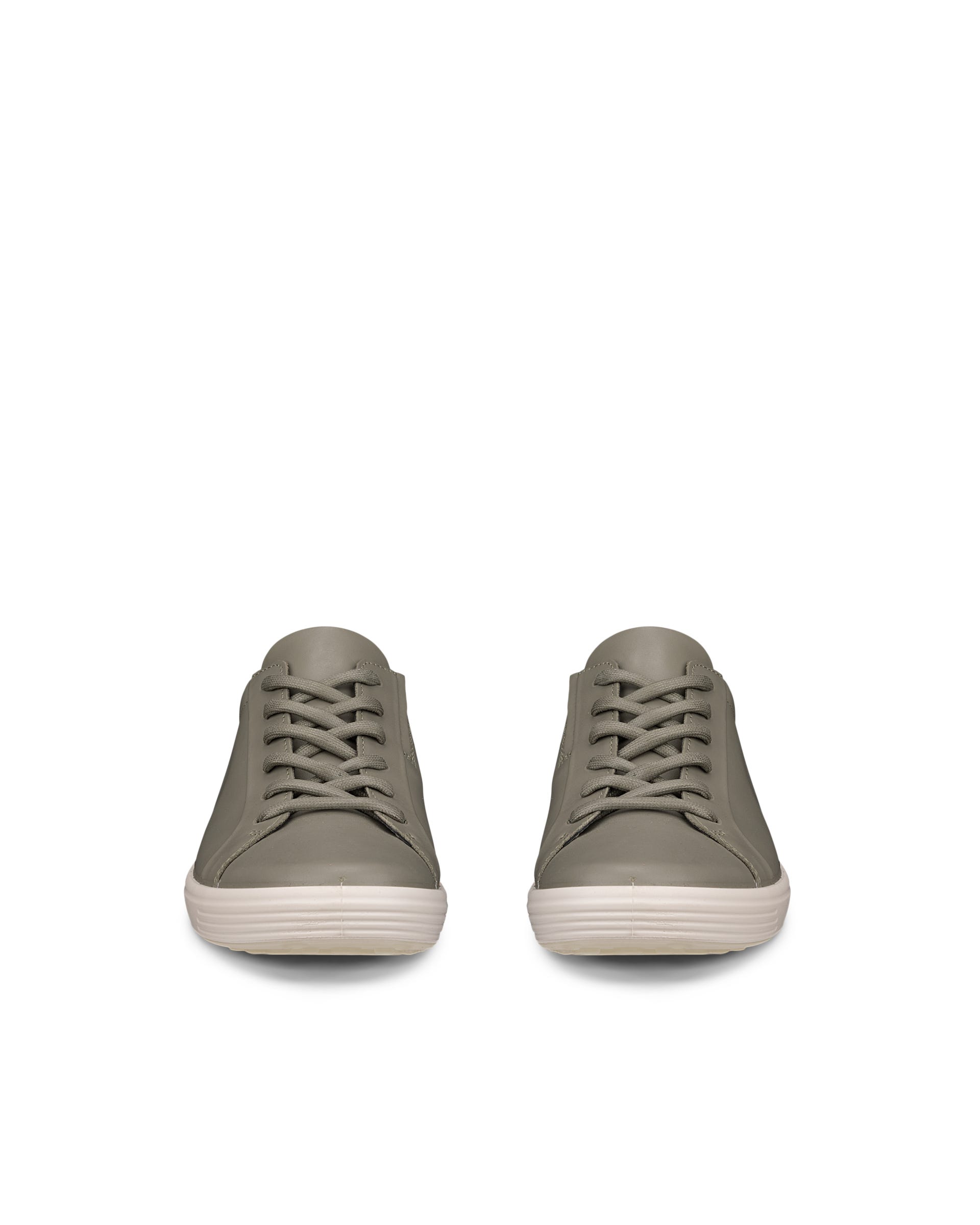 ECCO® SOFT 7 Damen Ledersneaker - Grün - Front pair