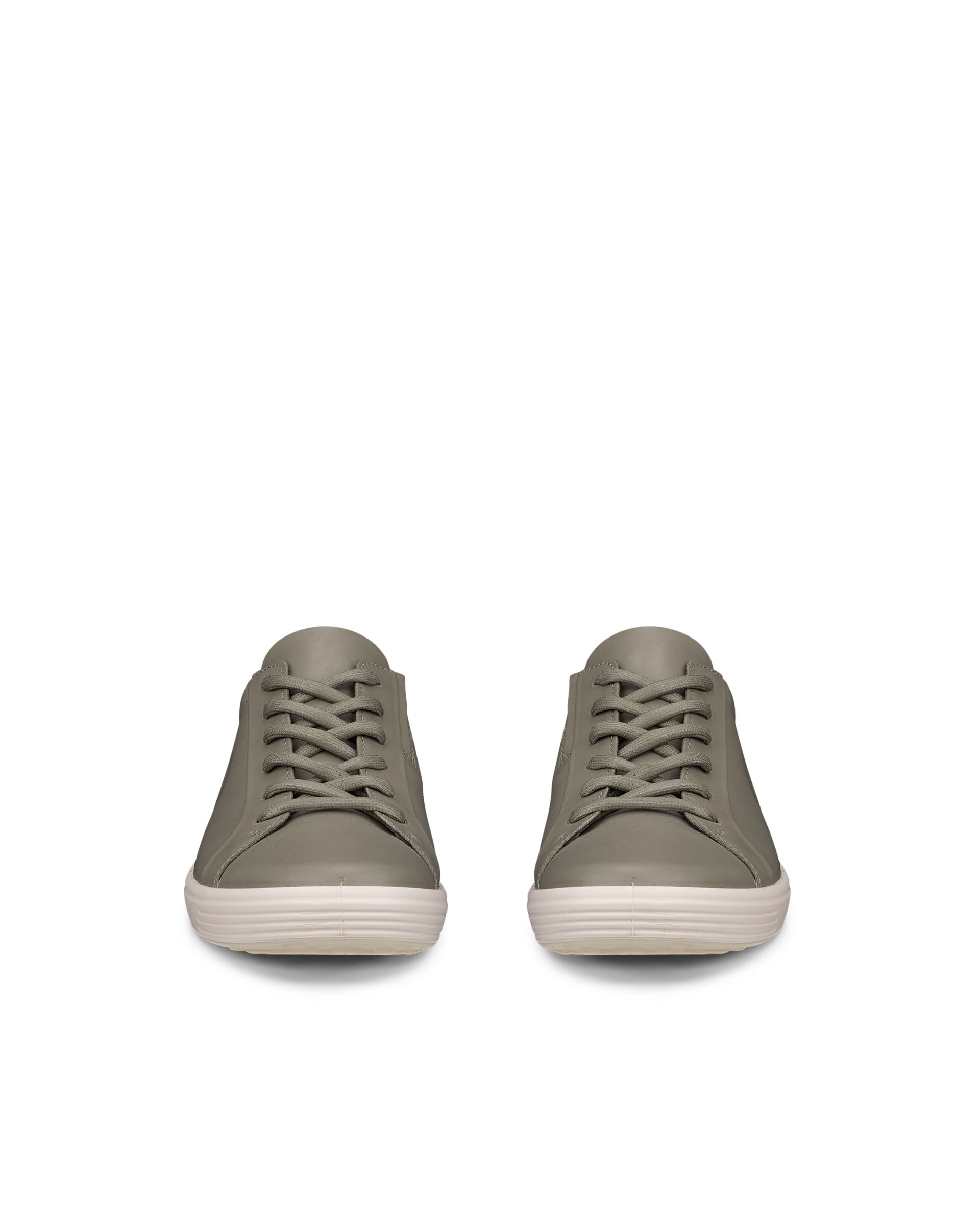 ECCO® SOFT 7 Damen Ledersneaker - Grün - Front pair