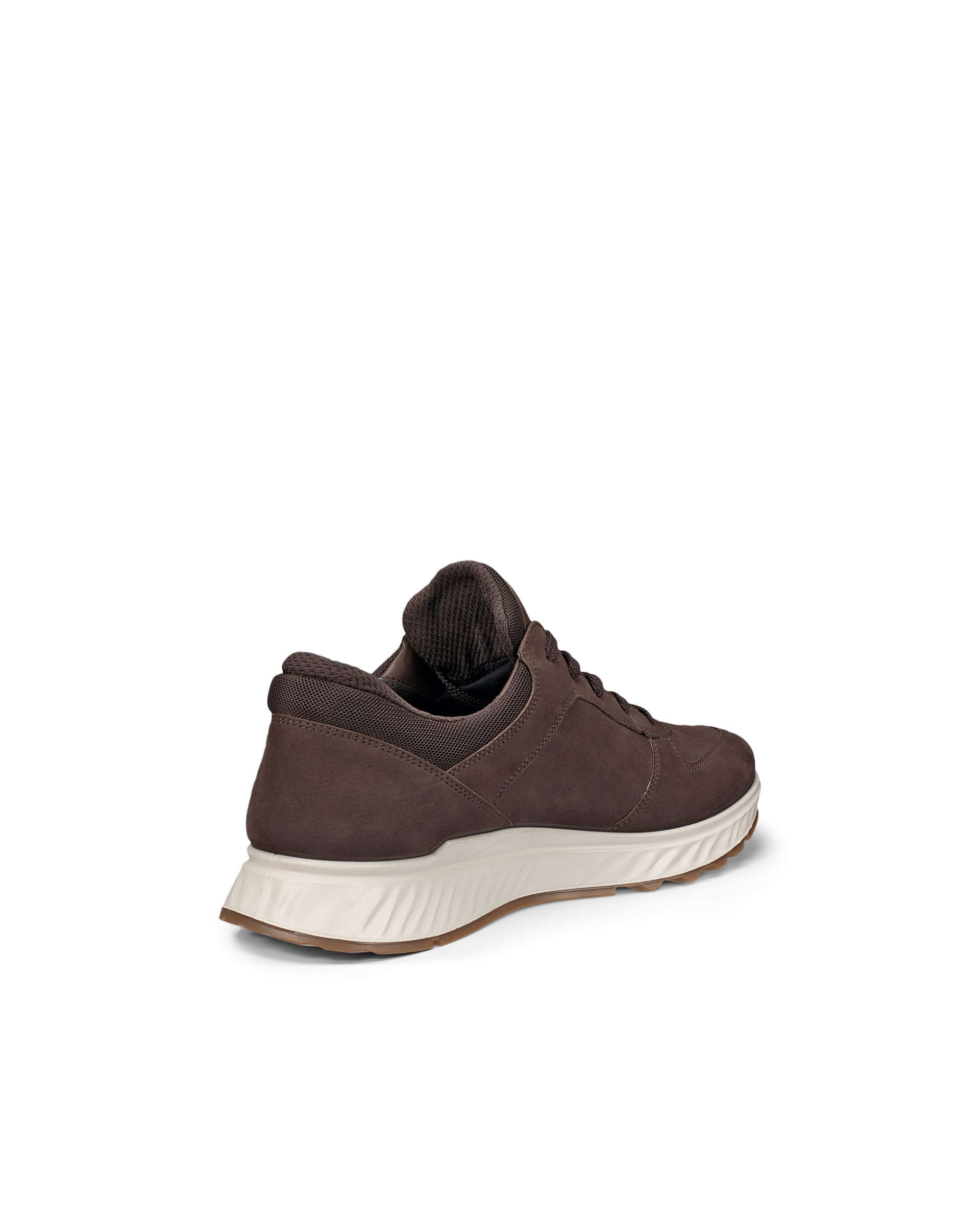 Men's ECCO® EXOSTRIDE Nubuck Gore-Tex Outdoor Trainer - Brown - Outside