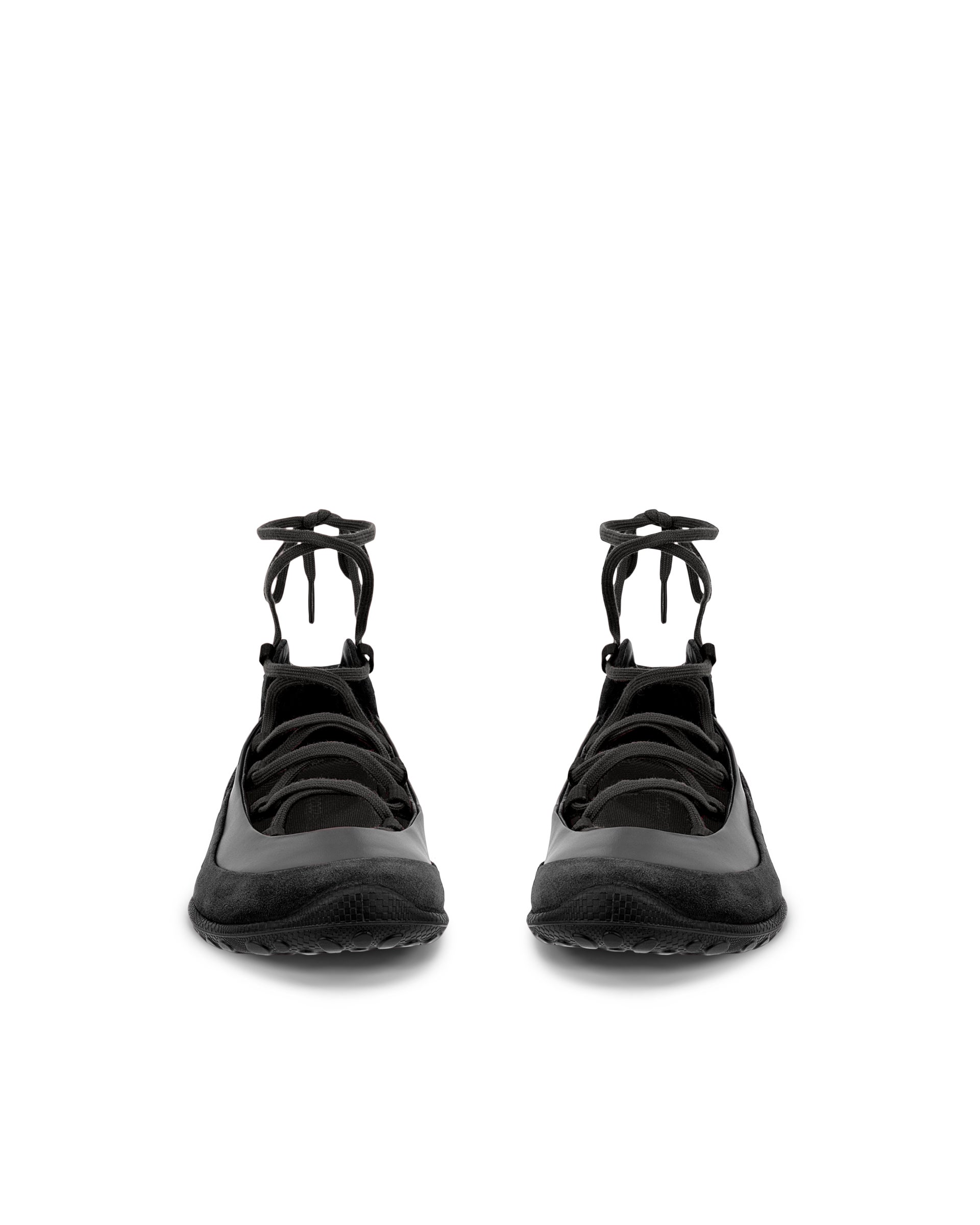 Dámske kožené baleríny ECCO® BIOM LITE - Čierna - Front pair