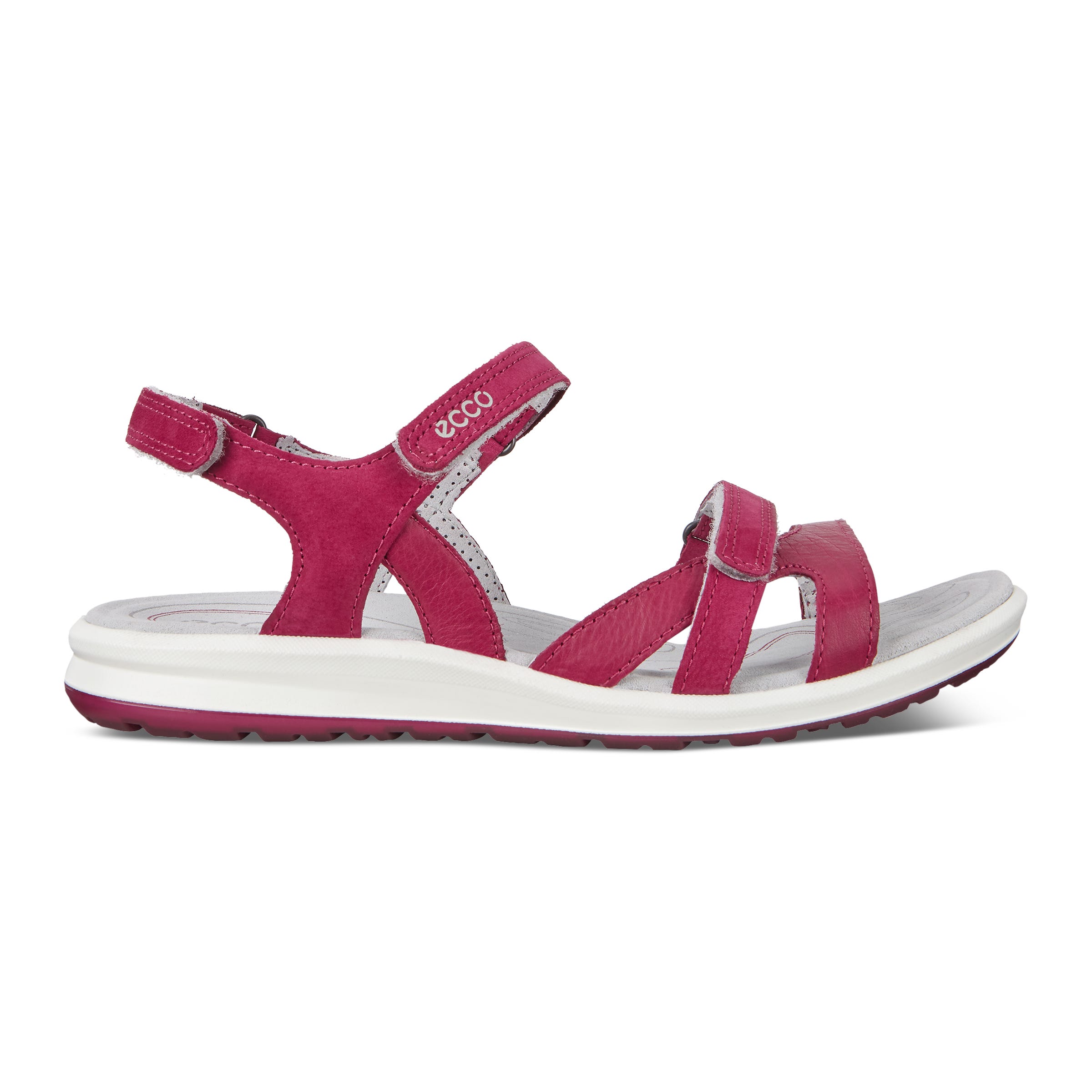 ECCO Women's Cruise II Sandals - Red - Outside