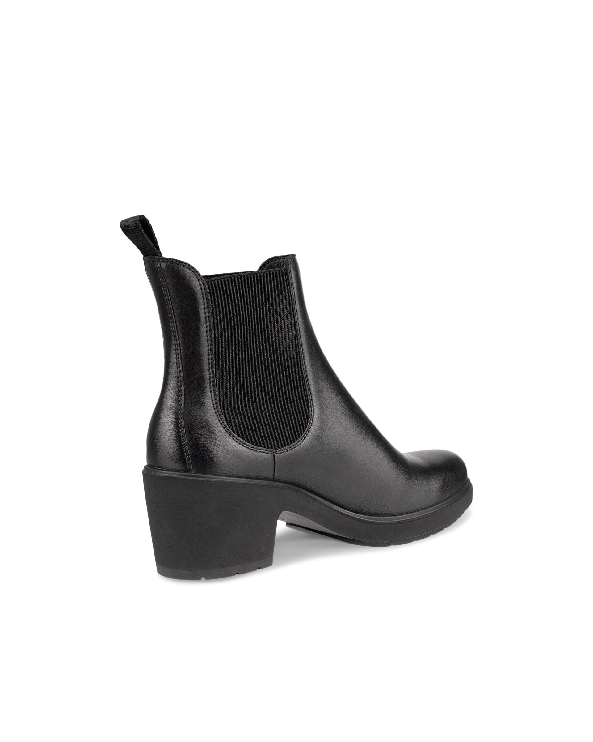 ECCO Metropole Zurich ウィメンズ レザーチェルシーブーツ - ブラック - Back