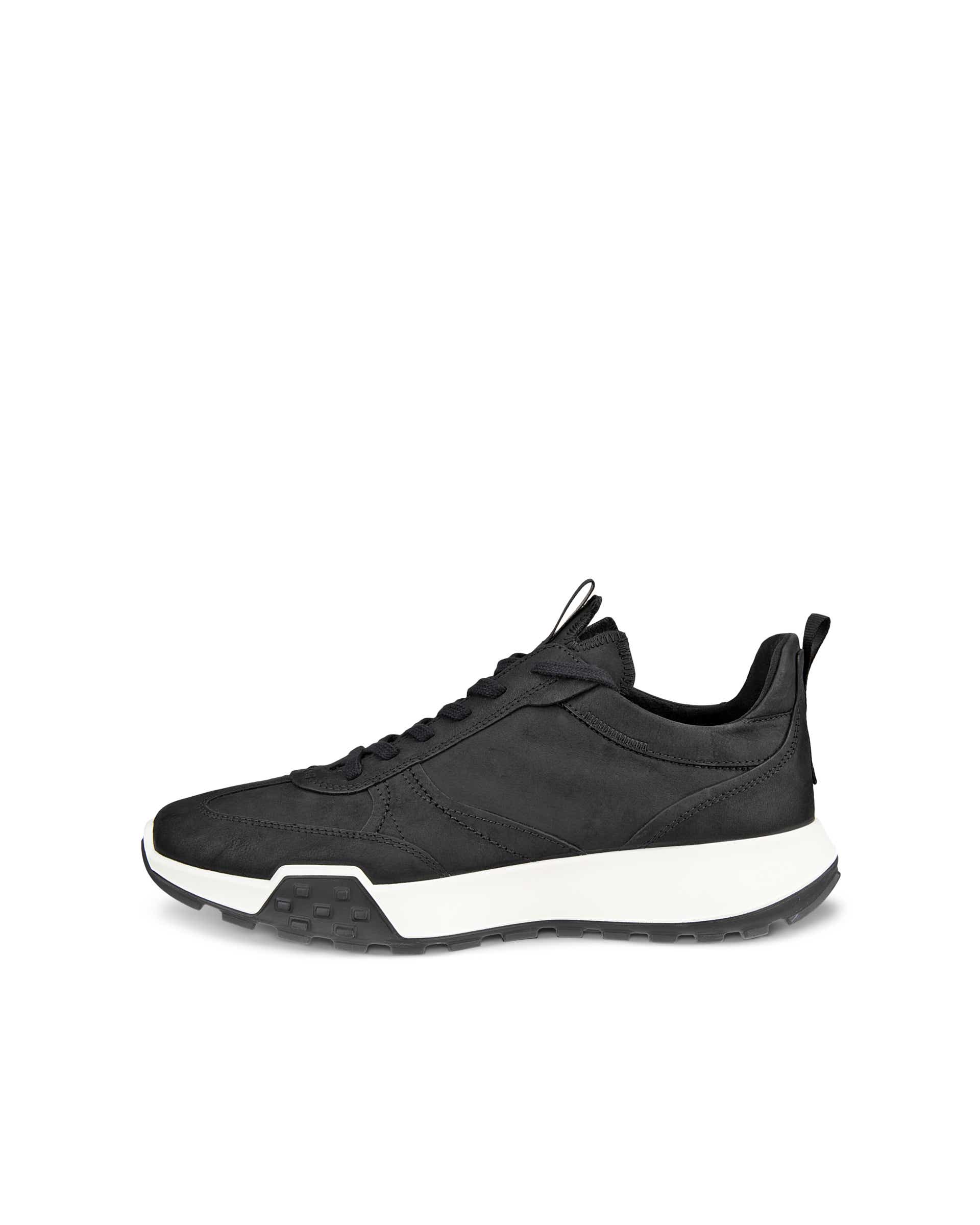 ECCO Men's Retro Lightweight Winter Sneakers - Black - Outside