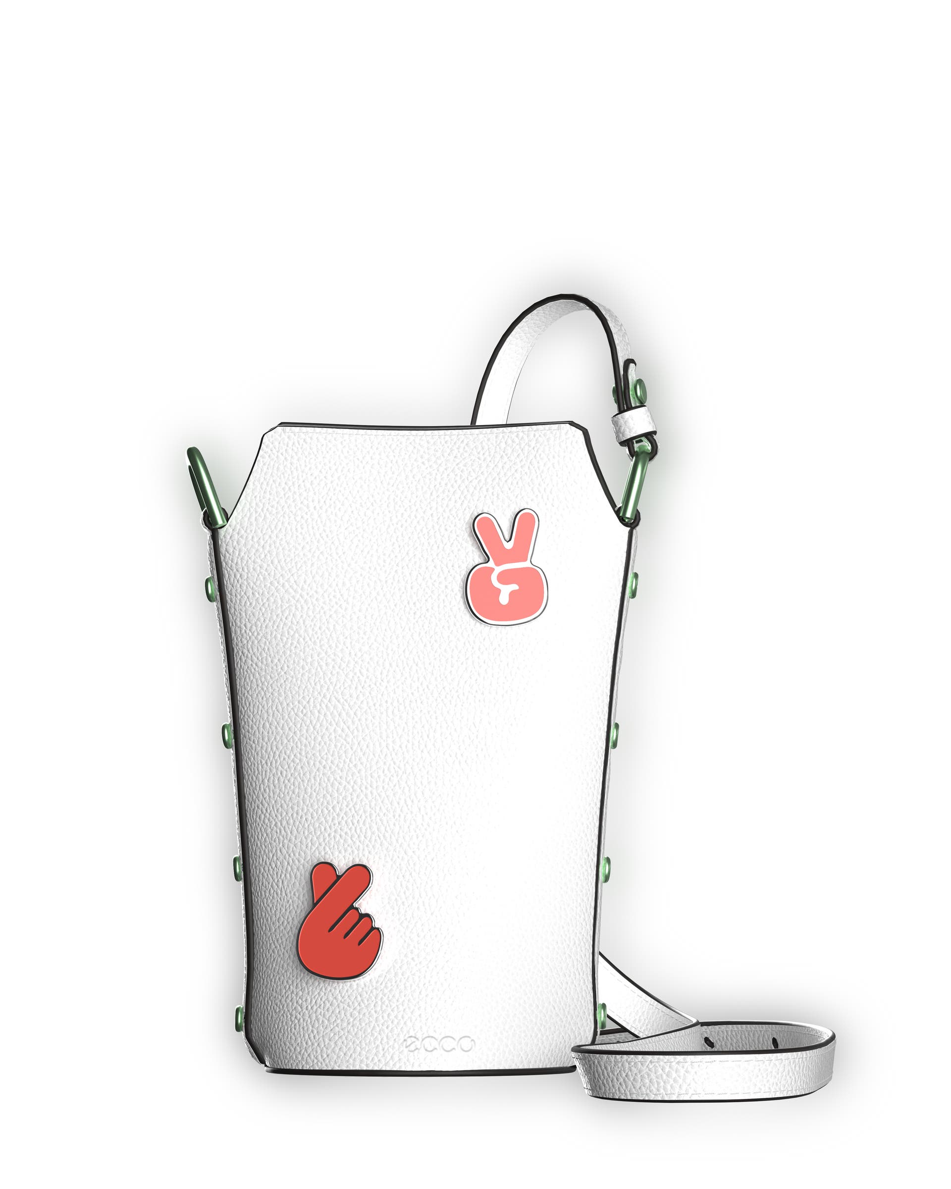 ECCO POTバッグ ECCO Pot Bag | Weiß