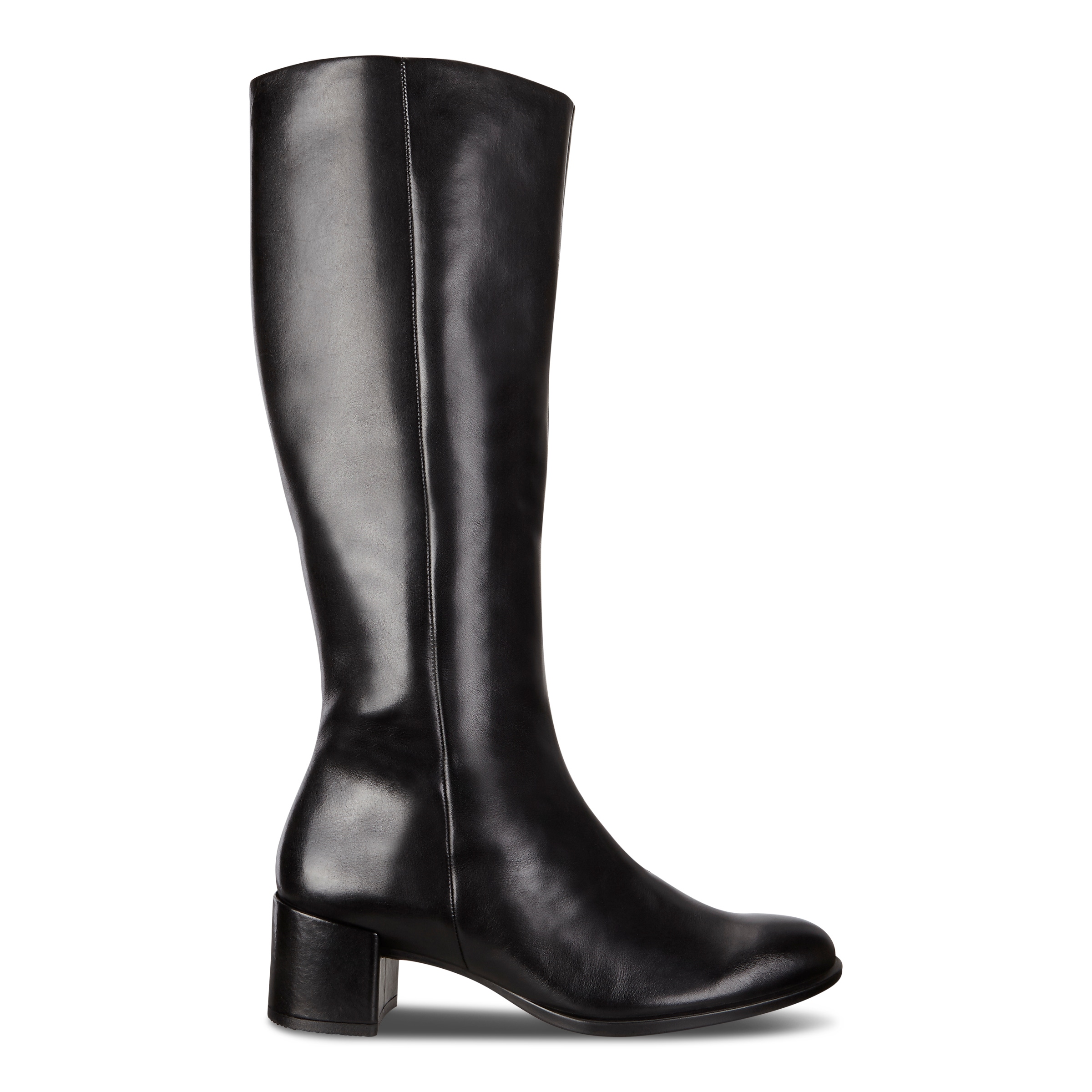 Leather Ecco Shape 35 Block Boot ECCO Ecco Shape 35 Mod Block Black –