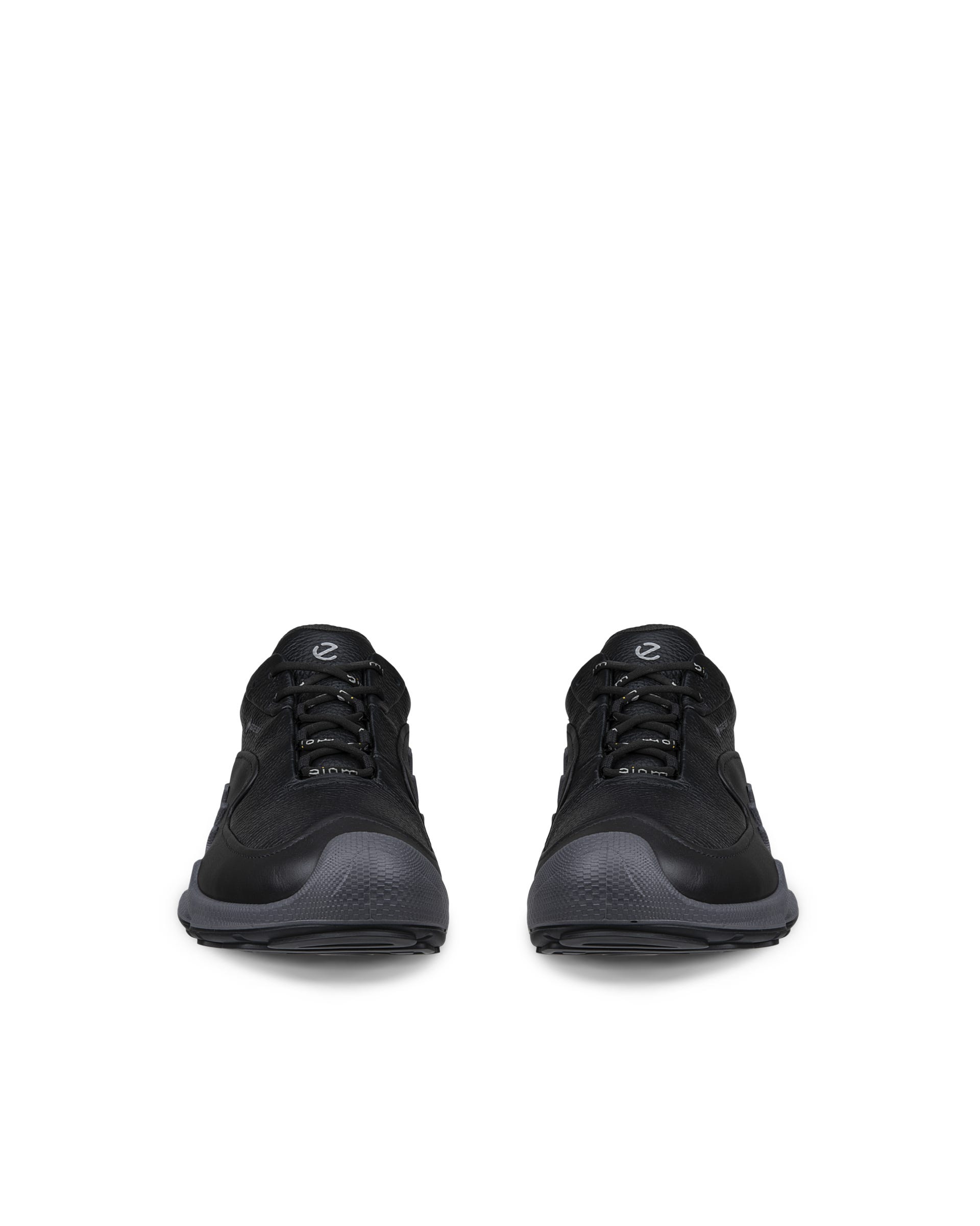 Pánské kožené outdoorové Gore-Tex tenisky ECCO® BIOM AEX - Černá - Front pair