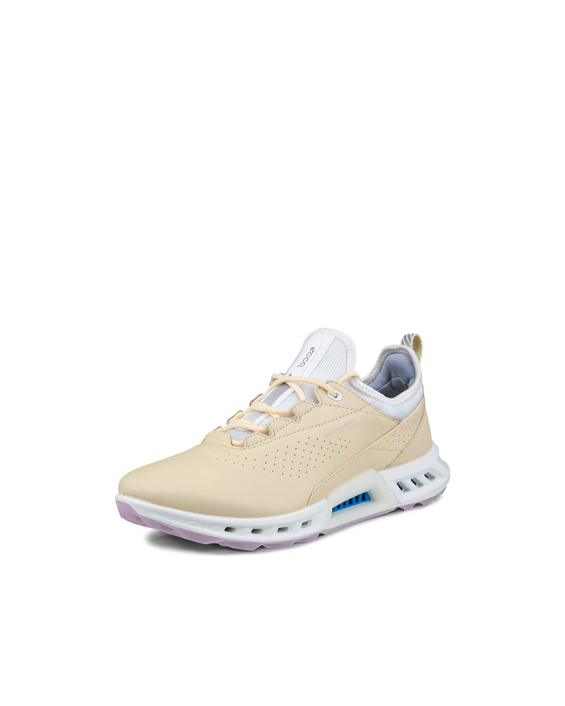 ECCO Golf BIOM C4 ウィメンズ レザーGore-Texゴルフシューズ - イエロー - Main