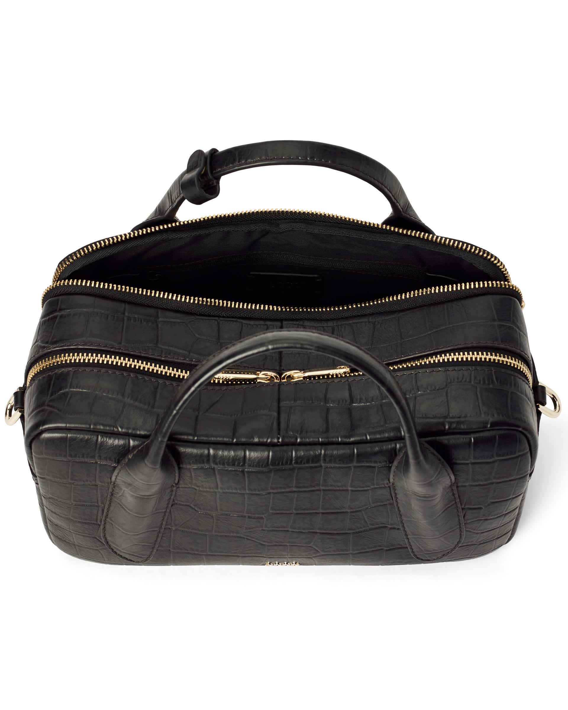 ECCO® BOWLING BAG Bowlingväska skinn dam - Svart - Inside