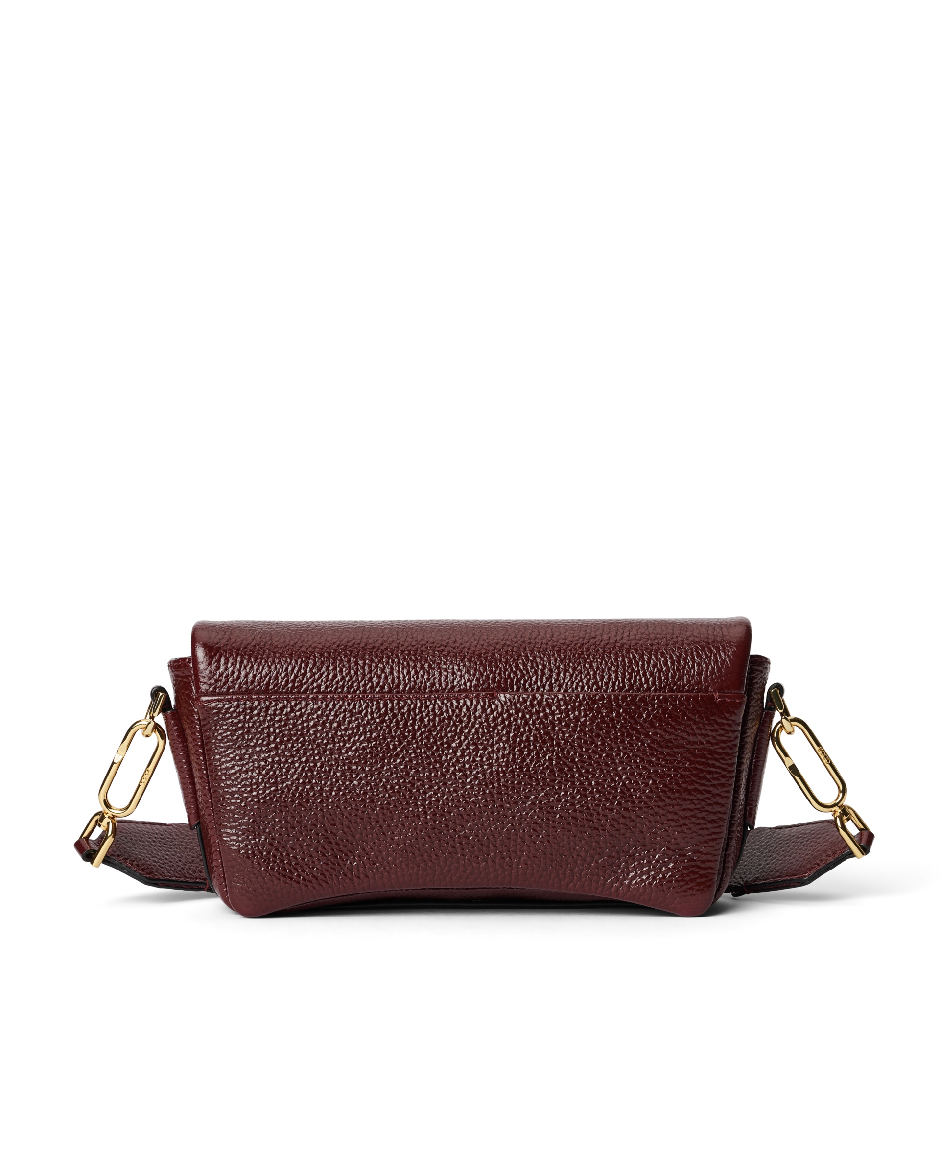 ECCO® Pinch Leather Crossbody Bag - Red - Back