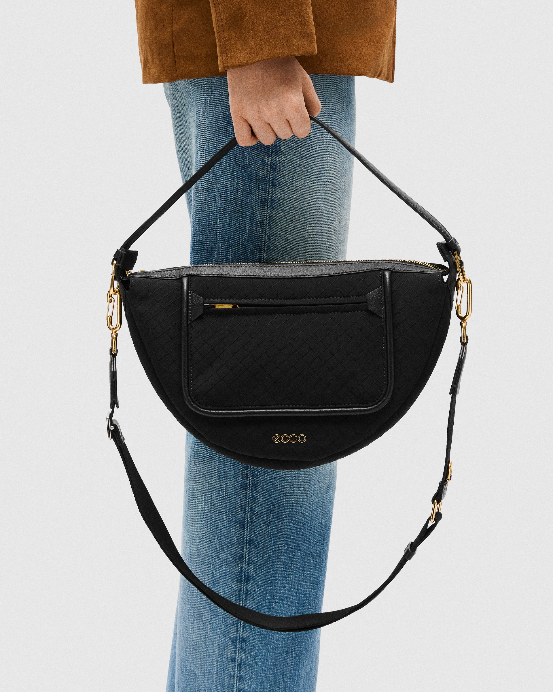 ECCO MEDIUM FORTUNE BAG - Black - Lifestyle image-1