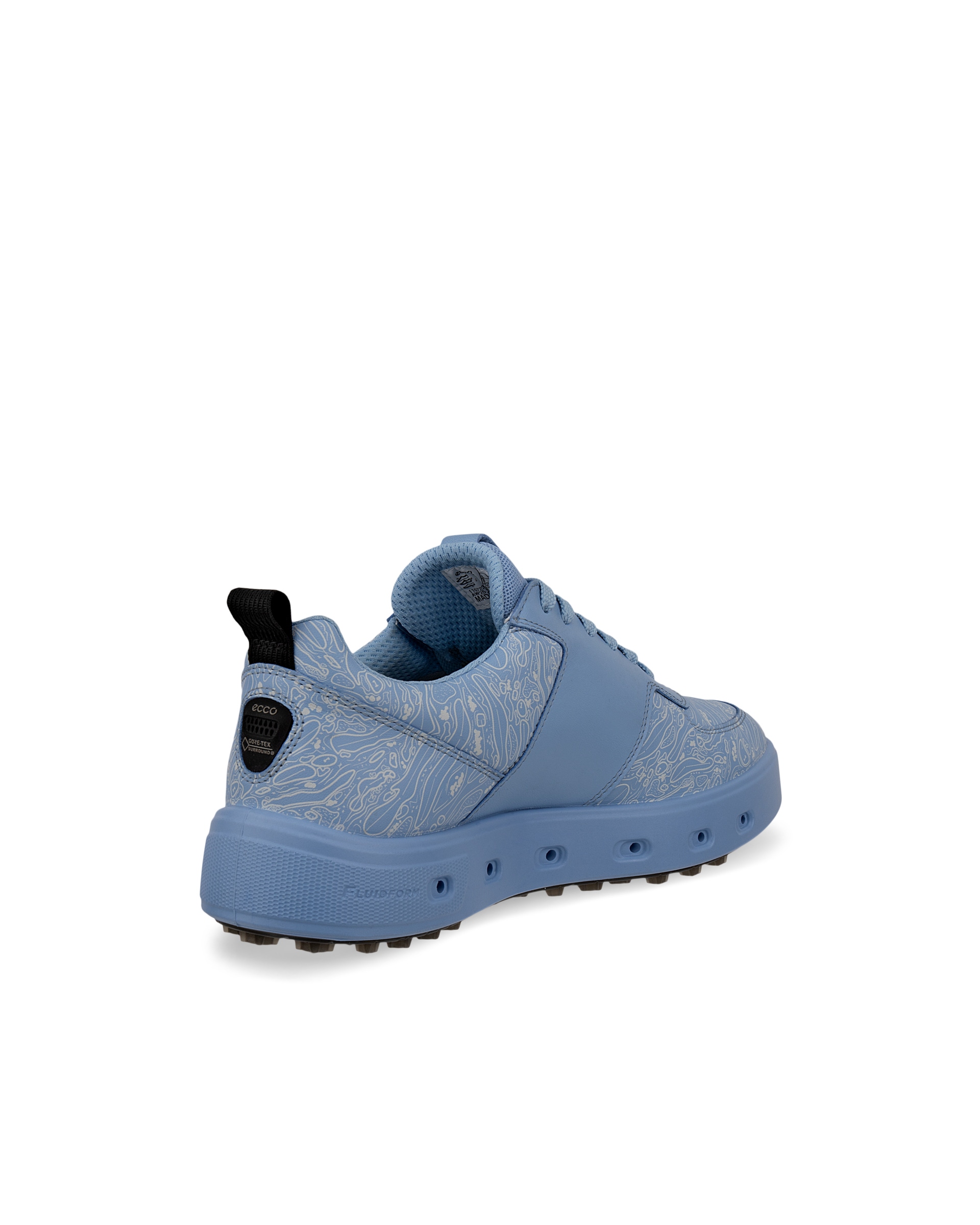ECCO® Golf Street 720 Gore-Tex-iga nahast golfijalats naistele - Sinine - Back
