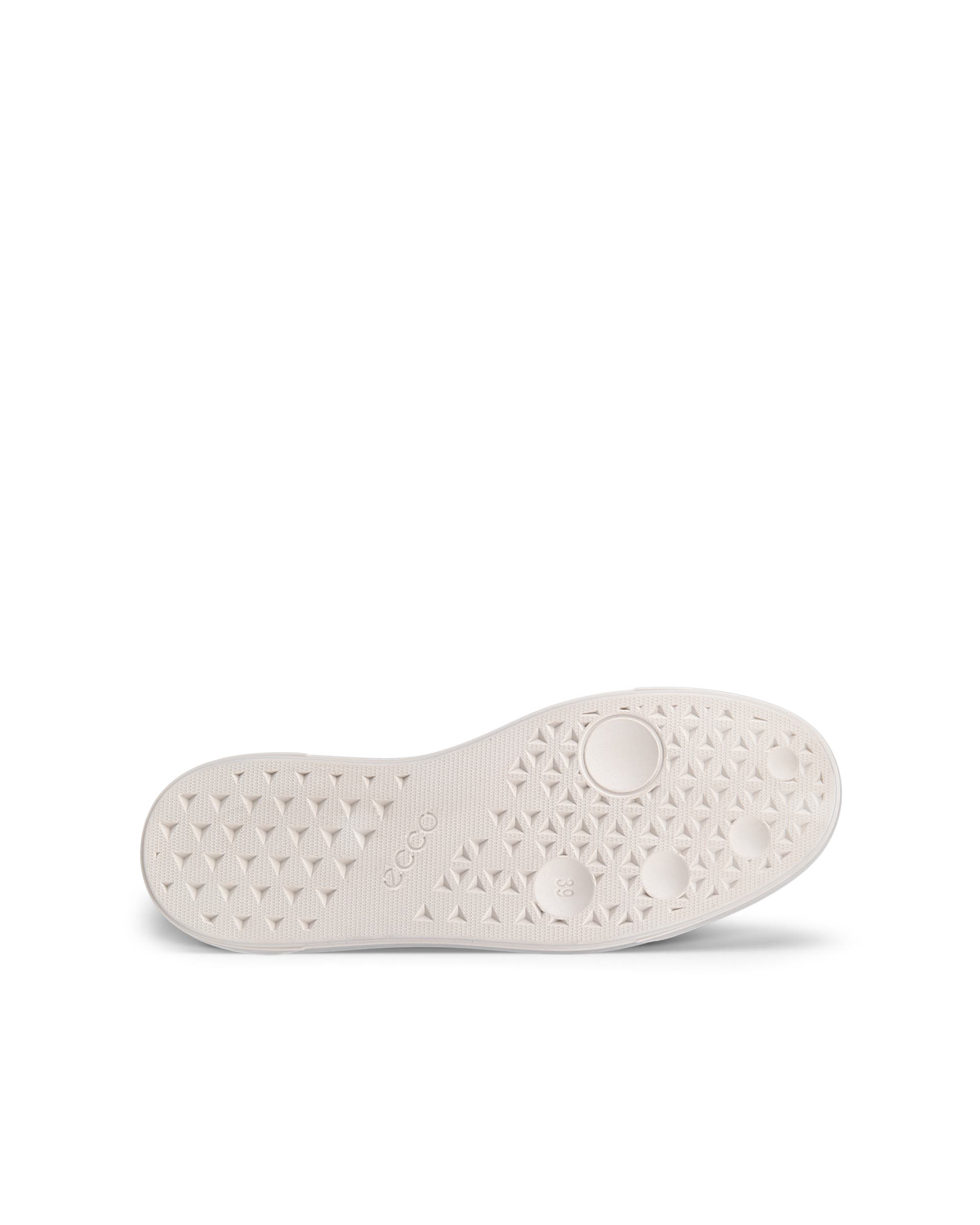 ECCO Street Platform ウィメンズ レザースニーカー - ベージュ - Sole