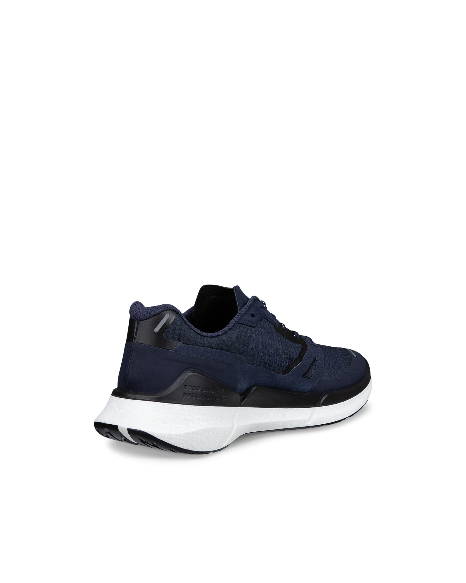 Men's ECCO® BIOM 2.2 Textile Trainer - Blue - Back