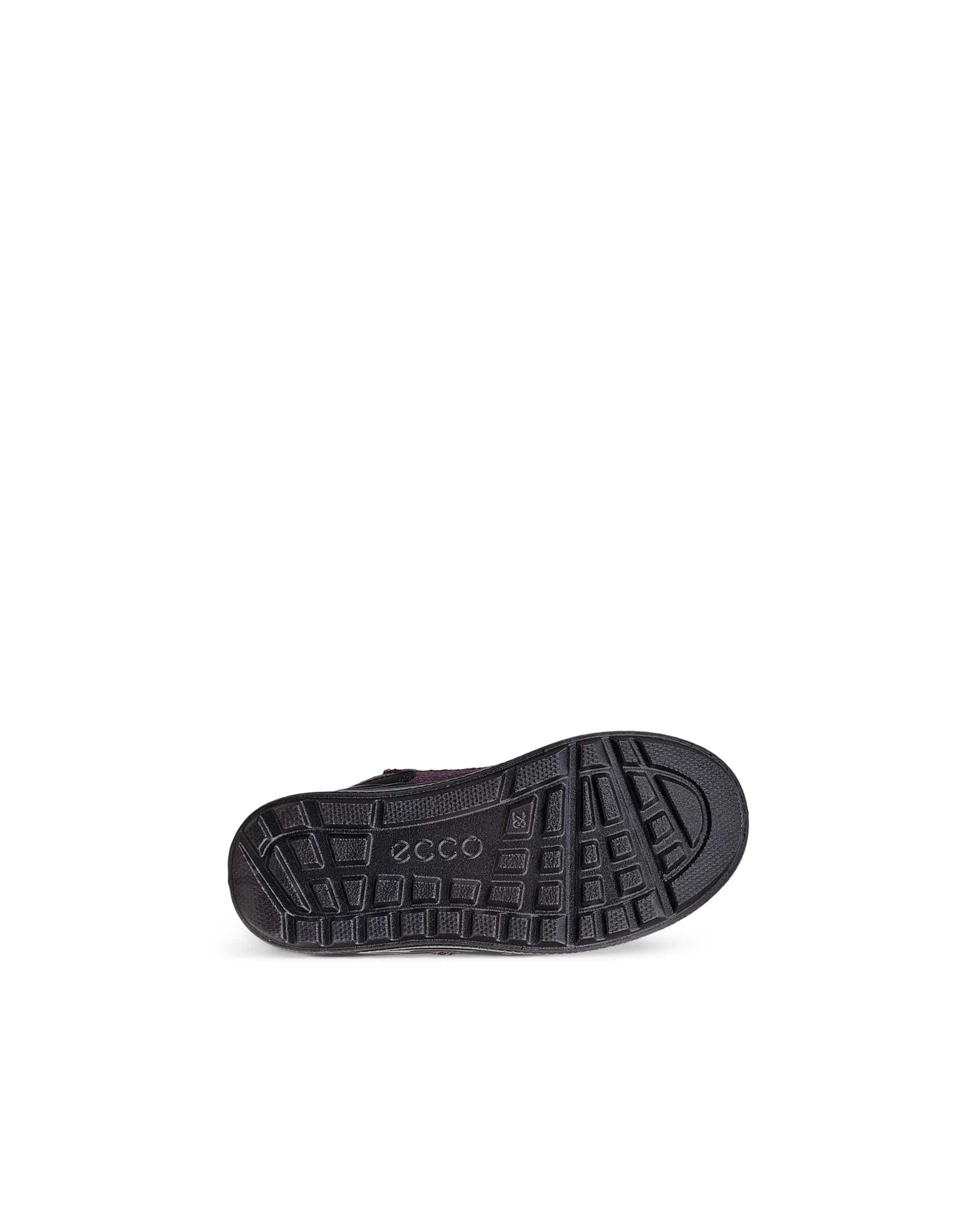 ECCO® URBAN SNOWBOARDER vnterstøvler i vandtæt i læder til børn - Lilla - Sole