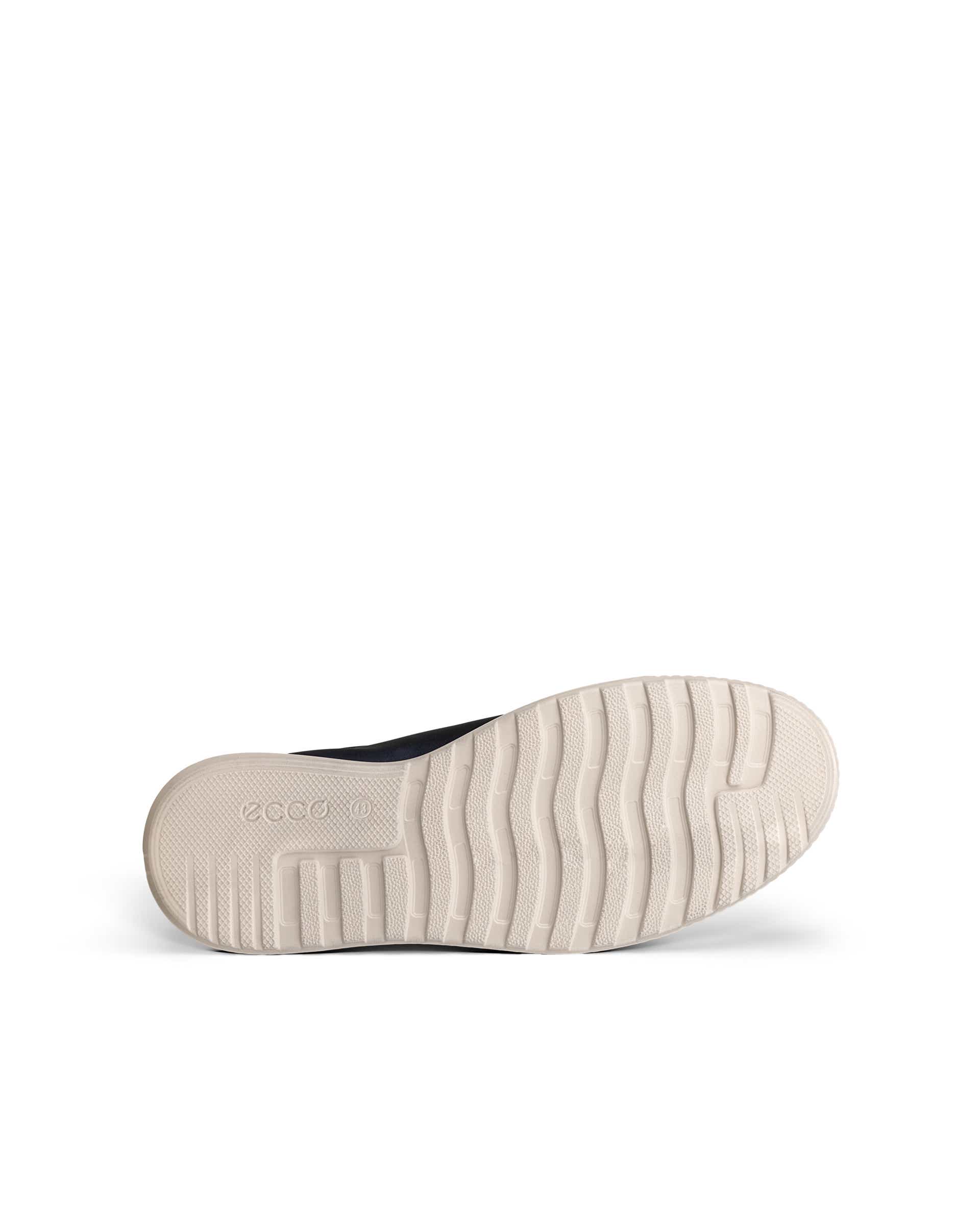 ECCO® Byway baskets en nubuck pour homme - Bleu - Sole