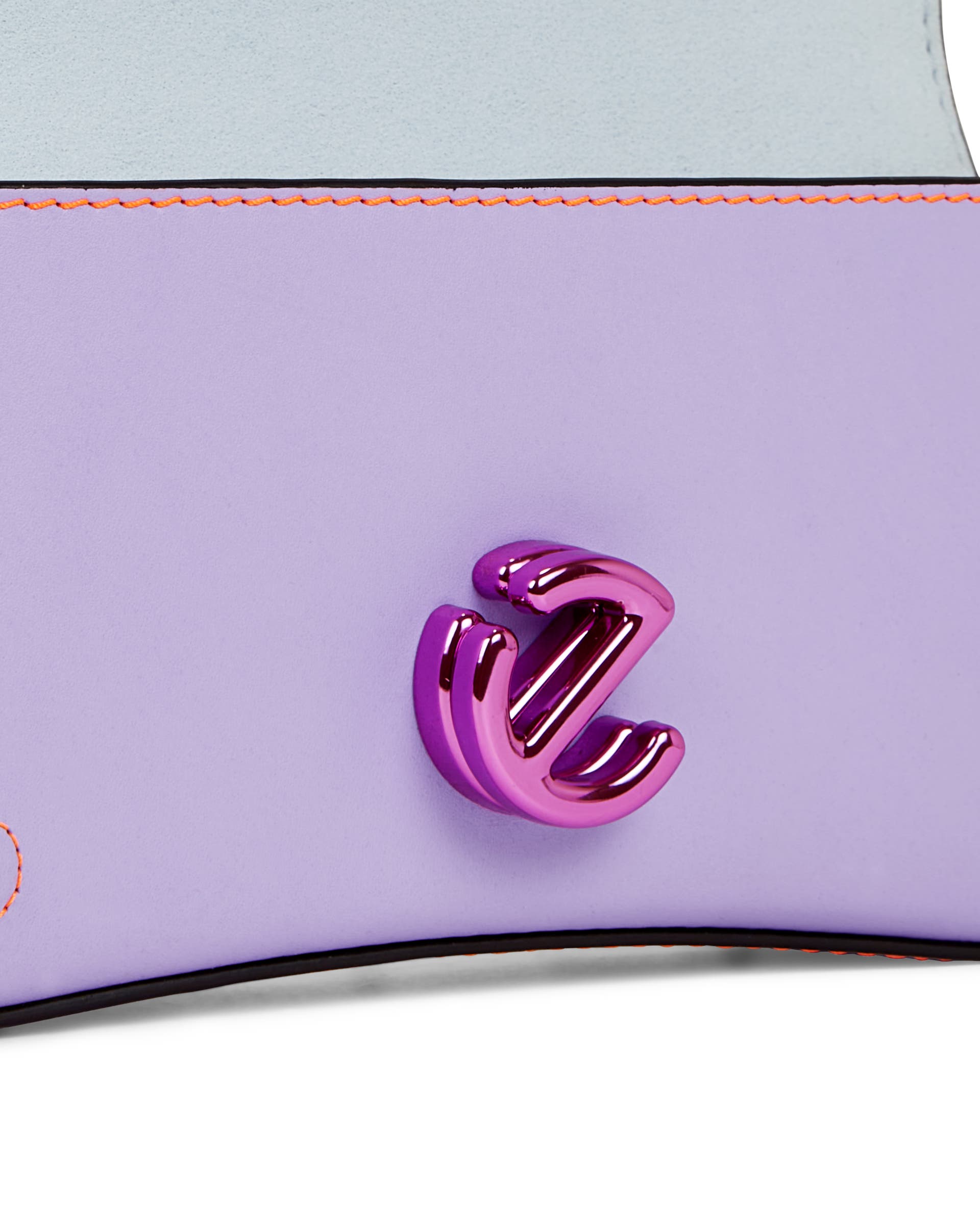 ECCO® Pinch Leather Crossbody Bag - Purple - Detail-1