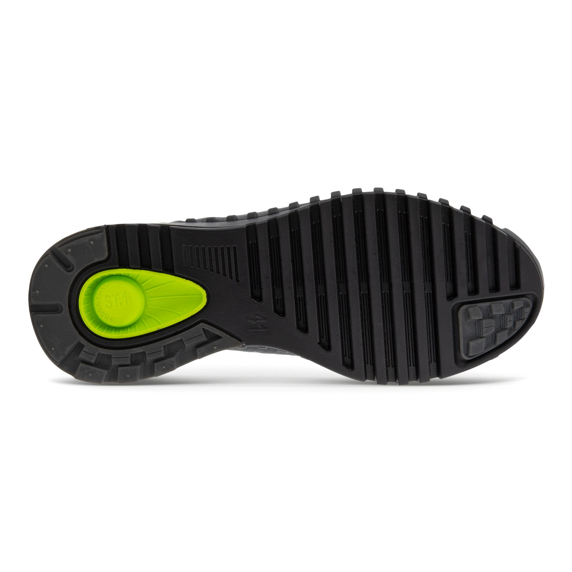 ECCO Zipflex Dyneema メンズ レザースニーカー - ブラック - Sole