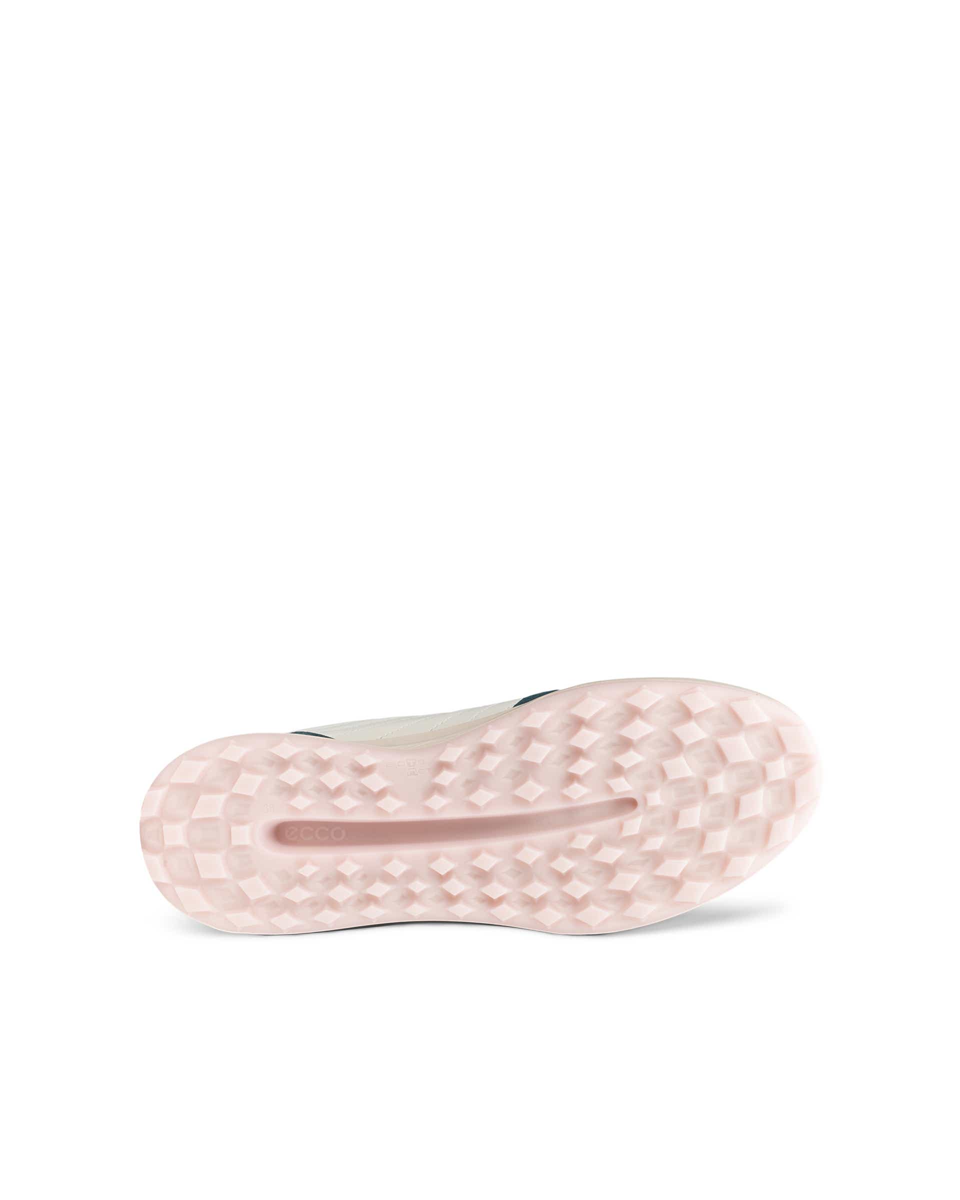 ECCO WOMENS GOLF STREET VIBE ウィメンズ レザーウォータープルーフゴルフシューズ - ホワイト - Sole