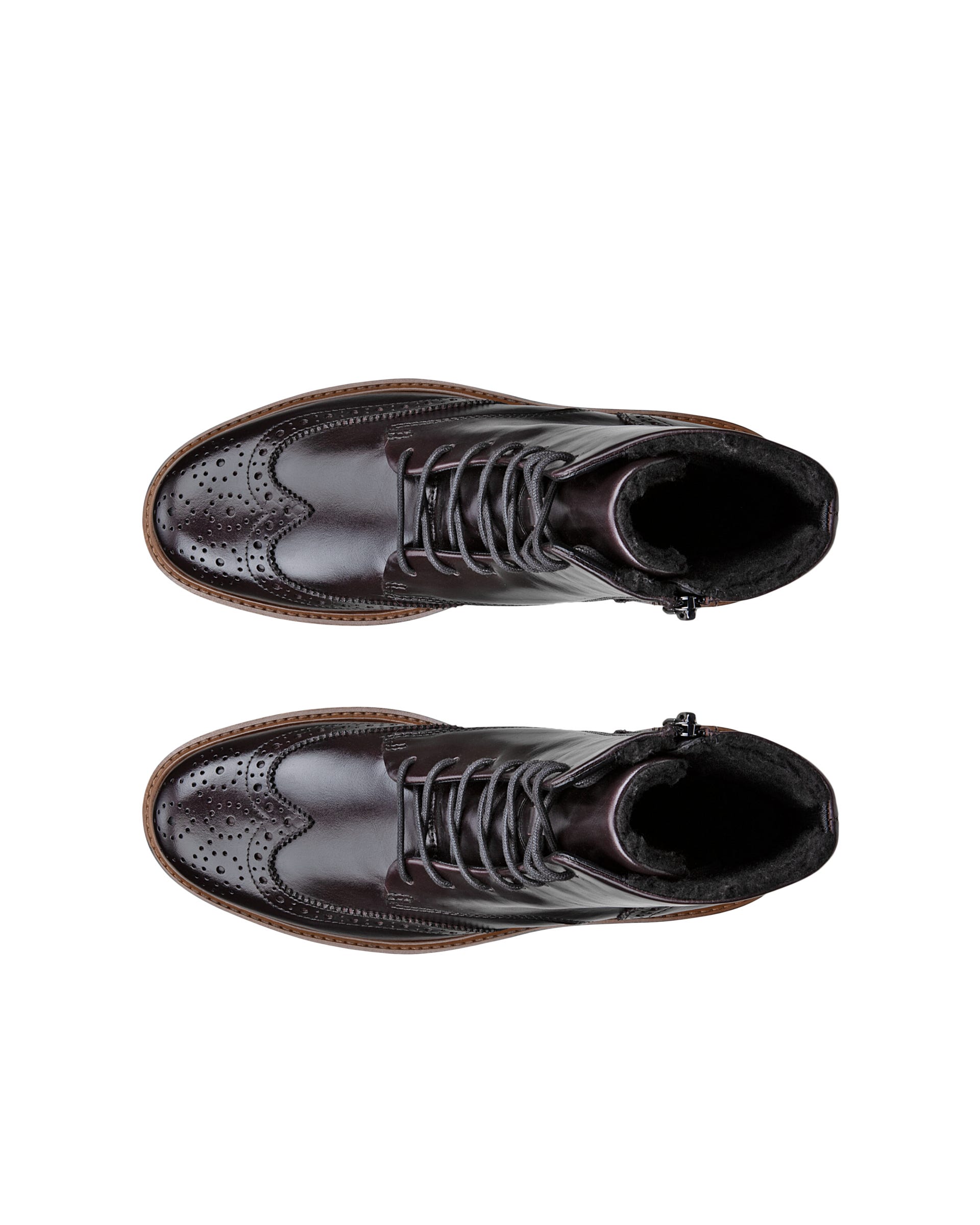 ECCO METROPOLE OSLO Women ウィメンズ レースアップブーツ | ブラウン