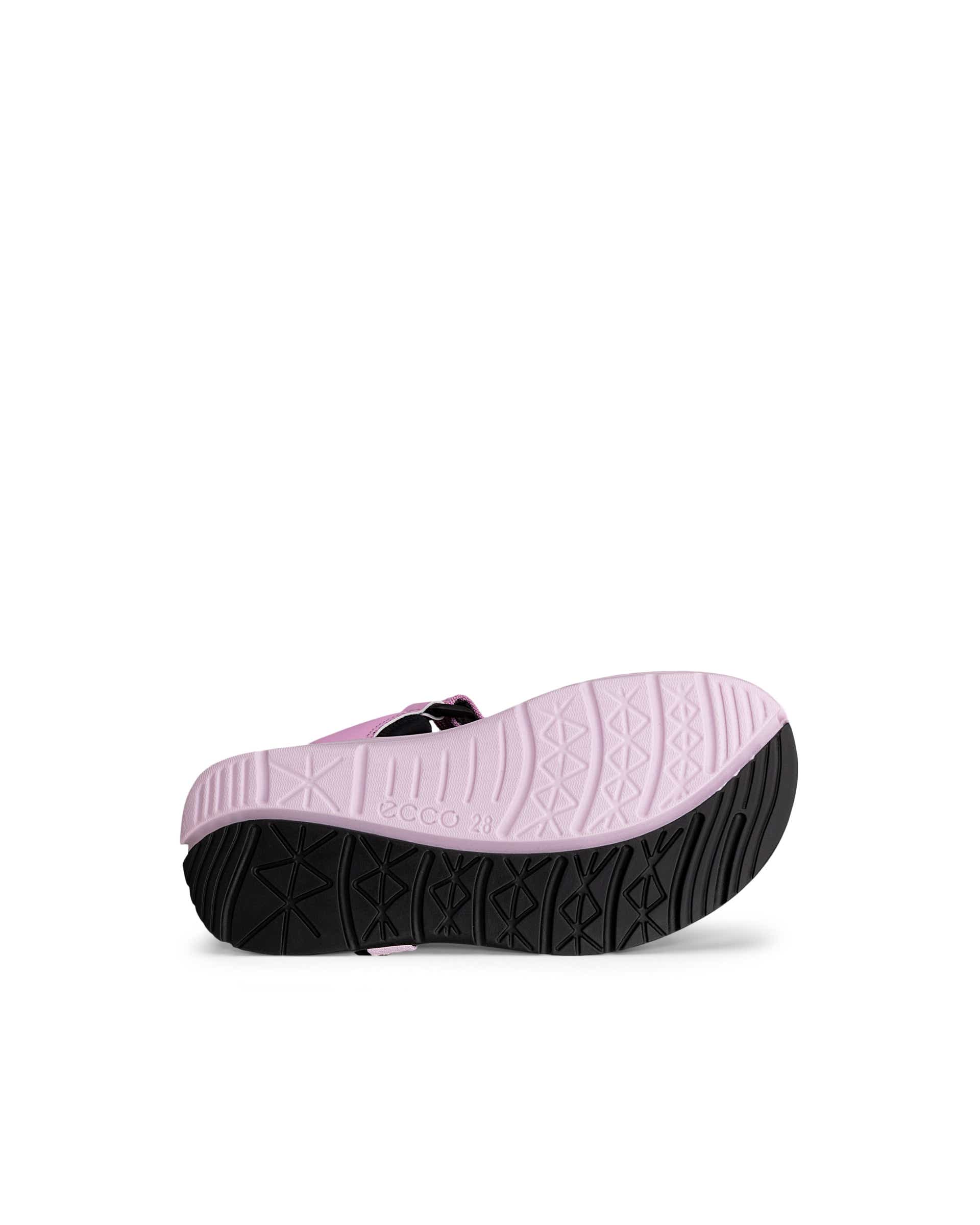 Dziecięce tekstylne sandały ECCO® X-TRINSIC - Różowy - Sole