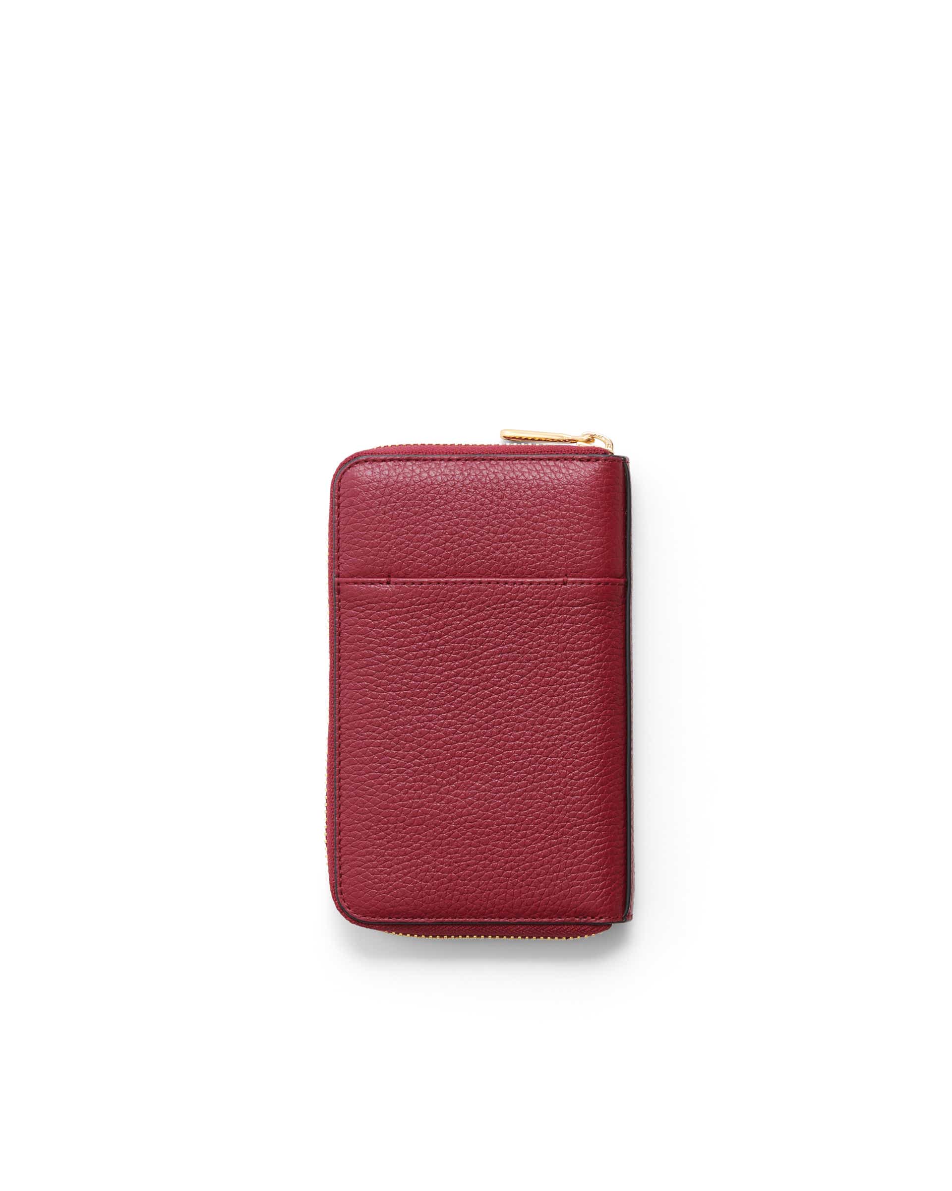 ECCO Wallet Zipped - Rojo - Back